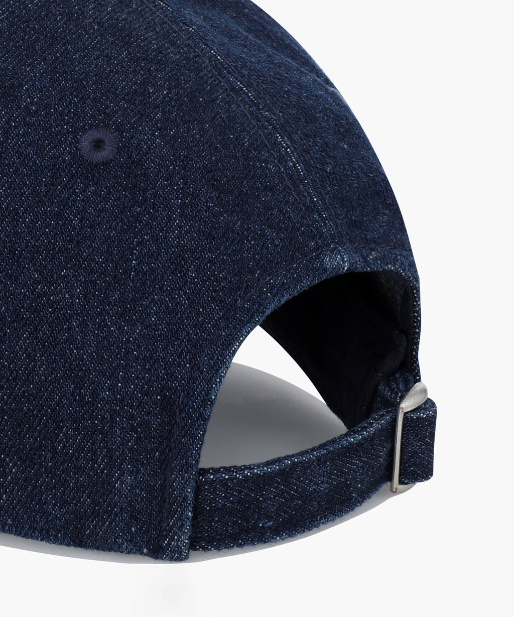 Marithe & Francois Girbaud - Denim Washing Regular Logo Ball Cap (Indigo) product image 4 | TRAB K-Fashion Australia