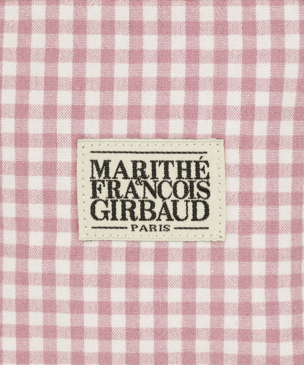 Marithe & Francois Girbaud - Classic Logo Check Pouch (Pink) product image 4 | TRAB K-Fashion Australia
