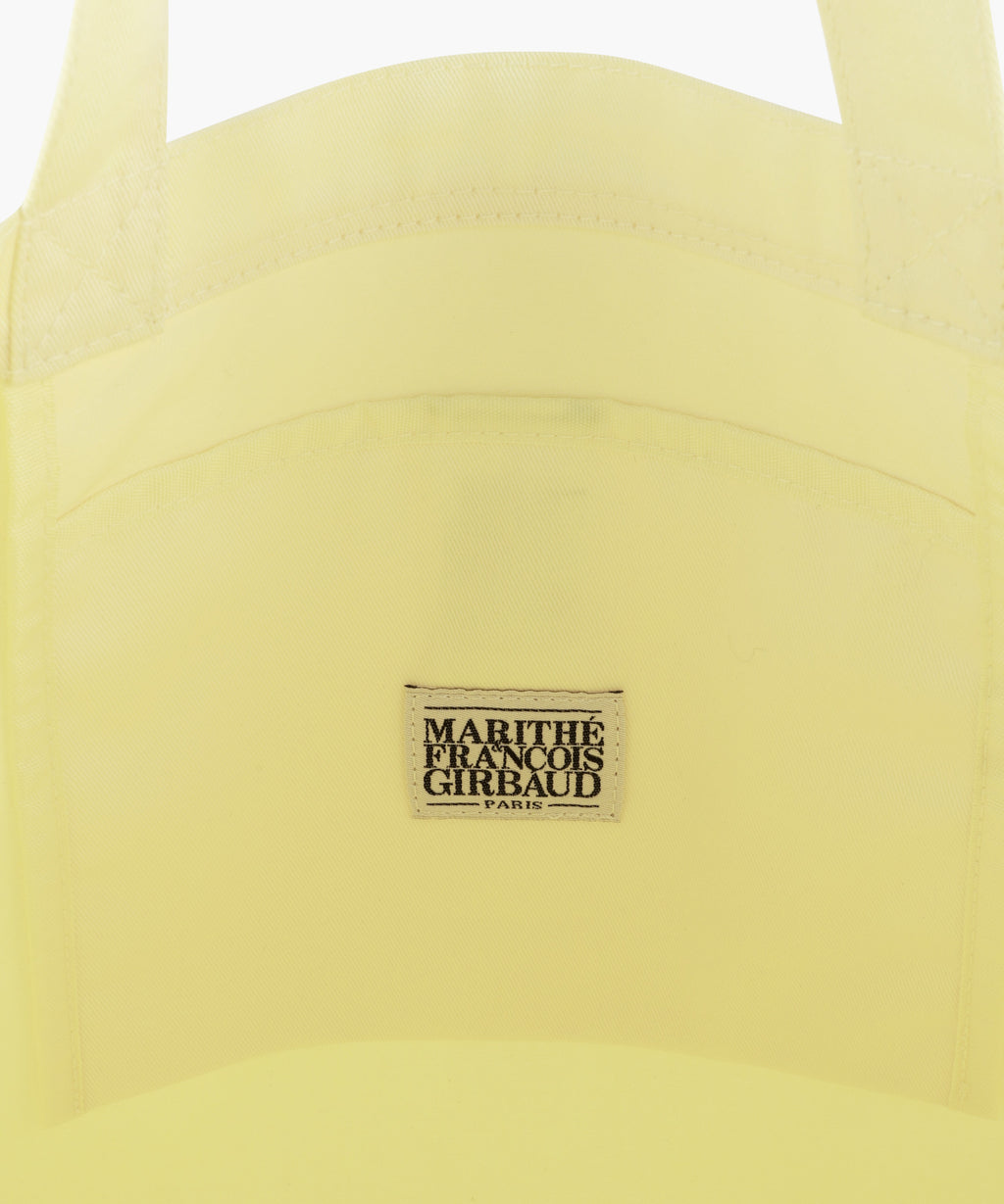Marithe & Francois Girbaud - Lemon Classic Logo Eco Bag (Light Yellow) product image 4 | TRAB K-Fashion Australia