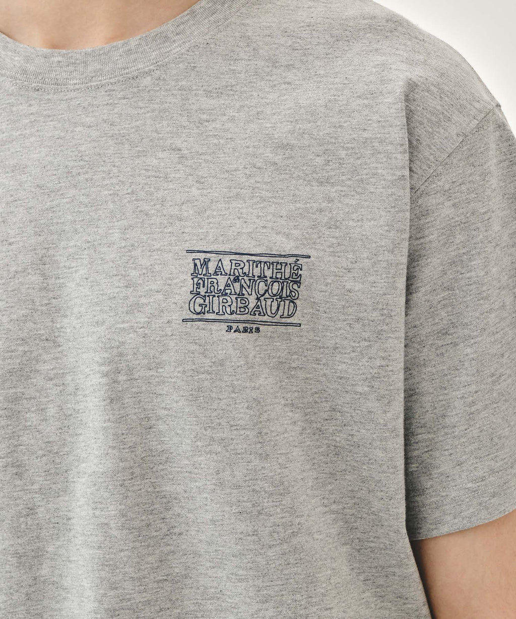 Marithe & Francois Girbaud - Doodle Bear Tee (Heather Gray) product image 4 | TRAB K-Fashion Australia
