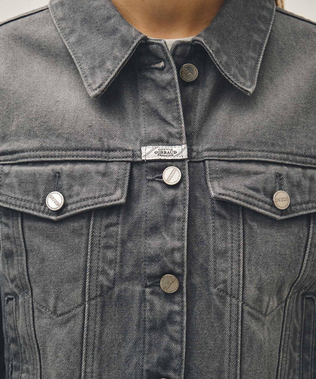 Marithe & Francois Girbaud - Denim Trucker Jacket (Gray) product image 4 | TRAB K-Fashion Australia