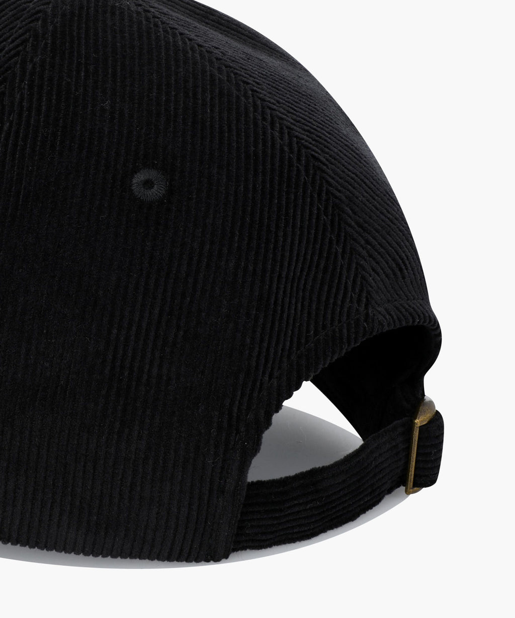 Marithe & Francois Girbaud - Logo Corduroy Covered Cap (Black) product image 4 | TRAB K-Fashion Australia