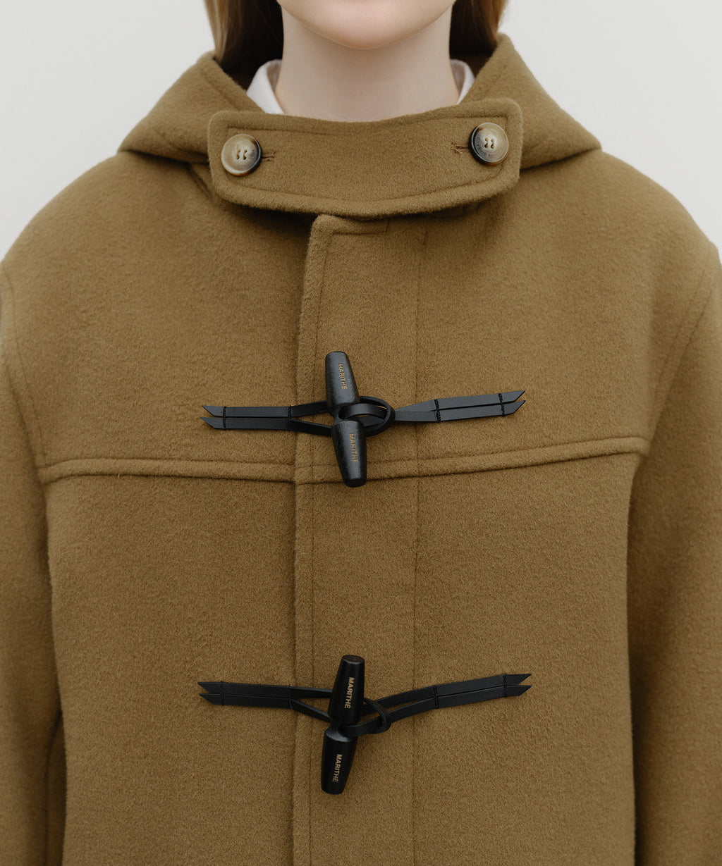 Marithe & Francois Girbaud - Long Duffle Coat (Camel) product image 4 | TRAB K-Fashion Australia