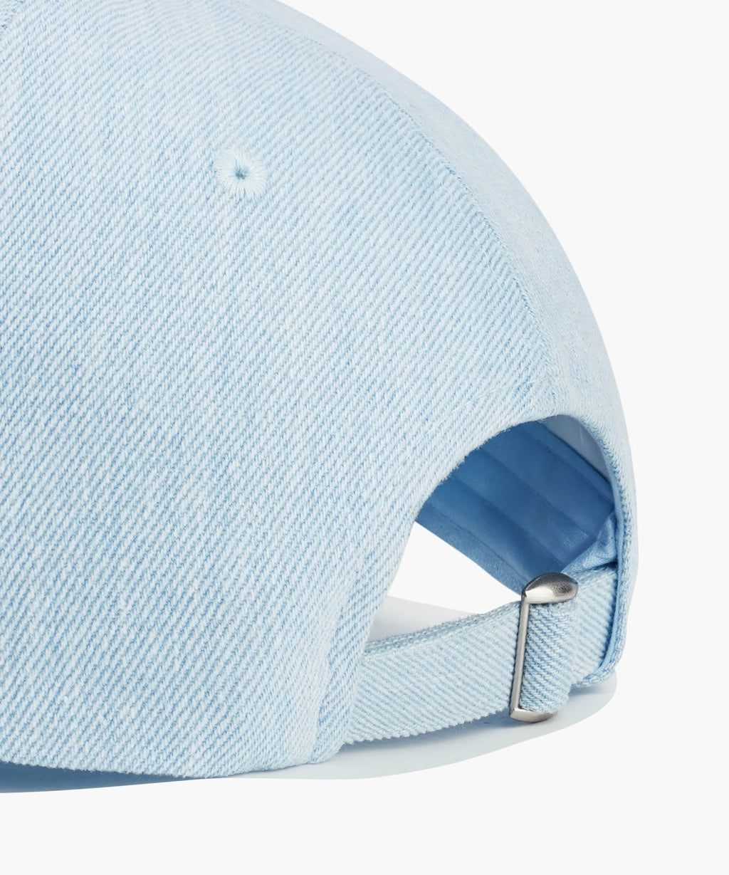Marithe & Francois Girbaud - Small Classic Logo Washing Cap (Light Blue) product image 4 | TRAB K-Fashion Australia