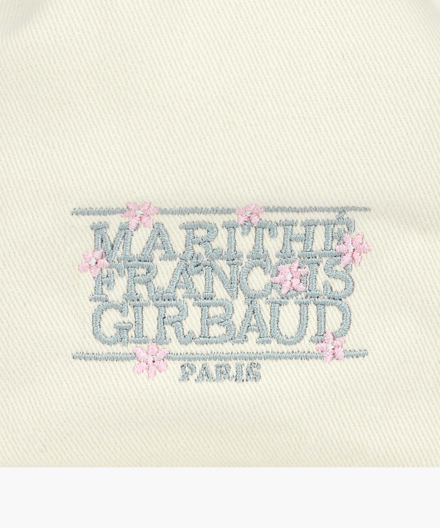 Marithe & Francois Girbaud - Flower Classic Logo String Pouch (Ivory) product image 4 | TRAB K-Fashion Australia