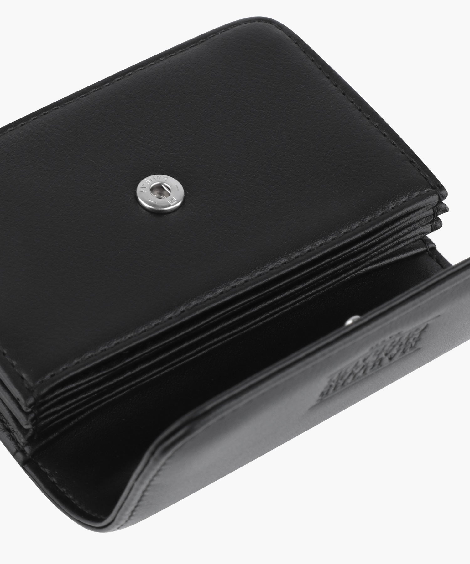 Marithe & Francois Girbaud - Classic Logo Flap Wallet (Black) product image 4 | TRAB K-Fashion Australia