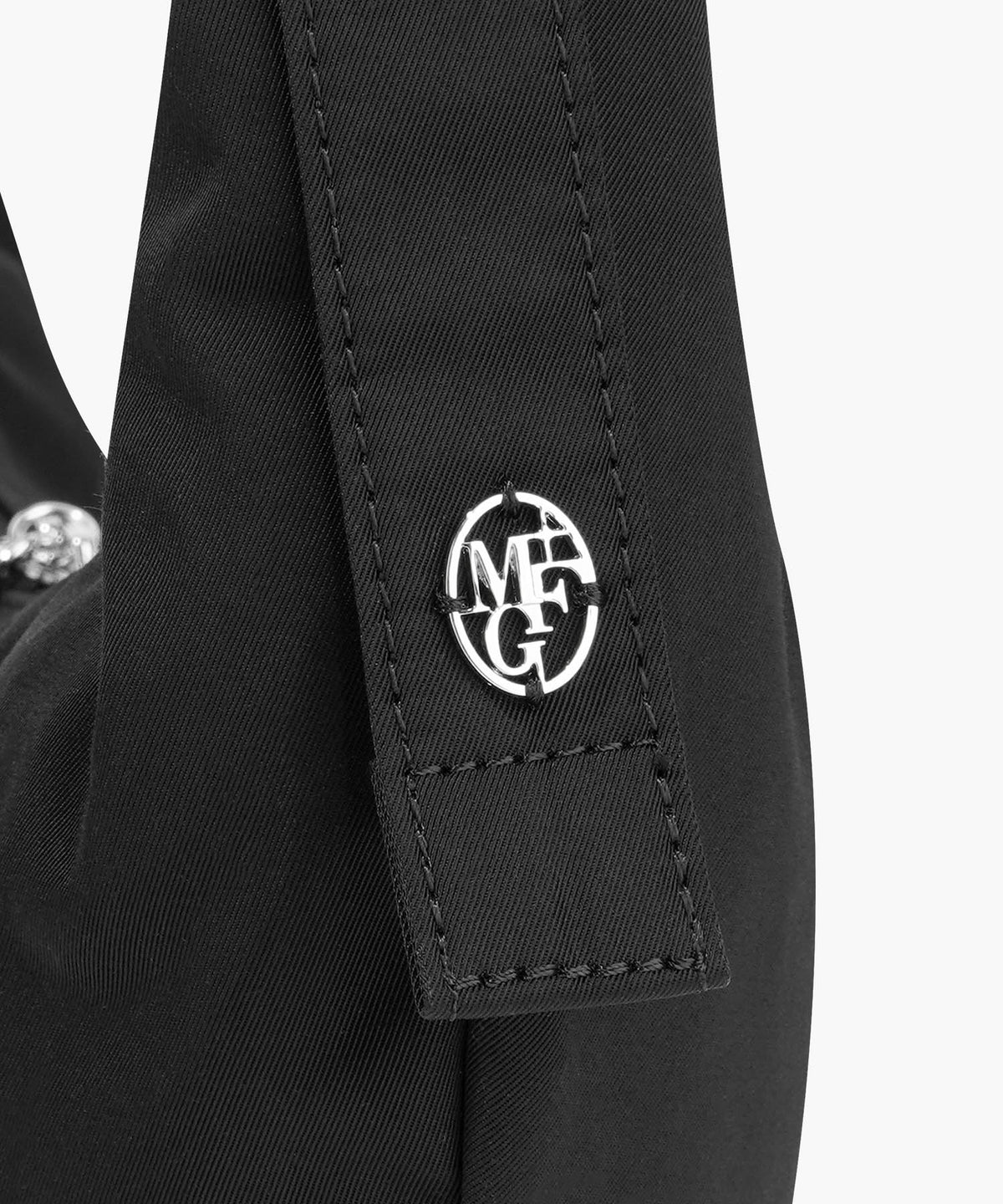 Marithe & Francois Girbaud - Classic Logo Deep Hobo Cross Bag (Black) product image 4 | TRAB K-Fashion Australia