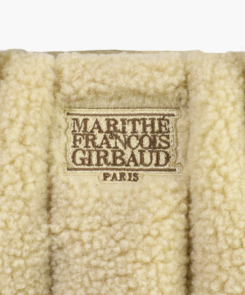 Marithe & Francois Girbaud - Classic Logo Boucle Padding Bag (Beige) product image 4 | TRAB K-Fashion Australia