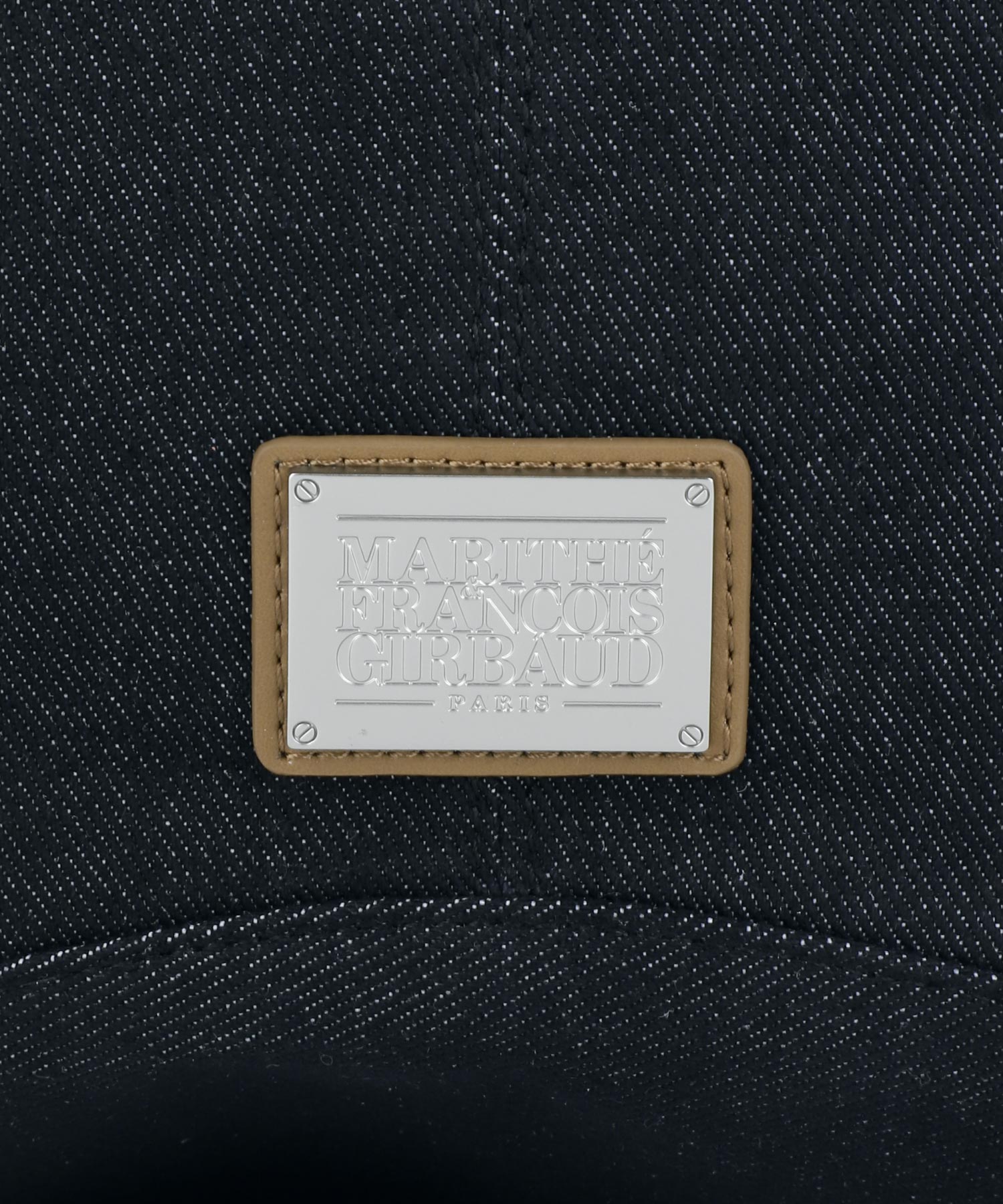 Marithe & Francois Girbaud - Classic Logo One Shoulder Bucket Bag (Dark Blue) product image 4 | TRAB K-Fashion Australia