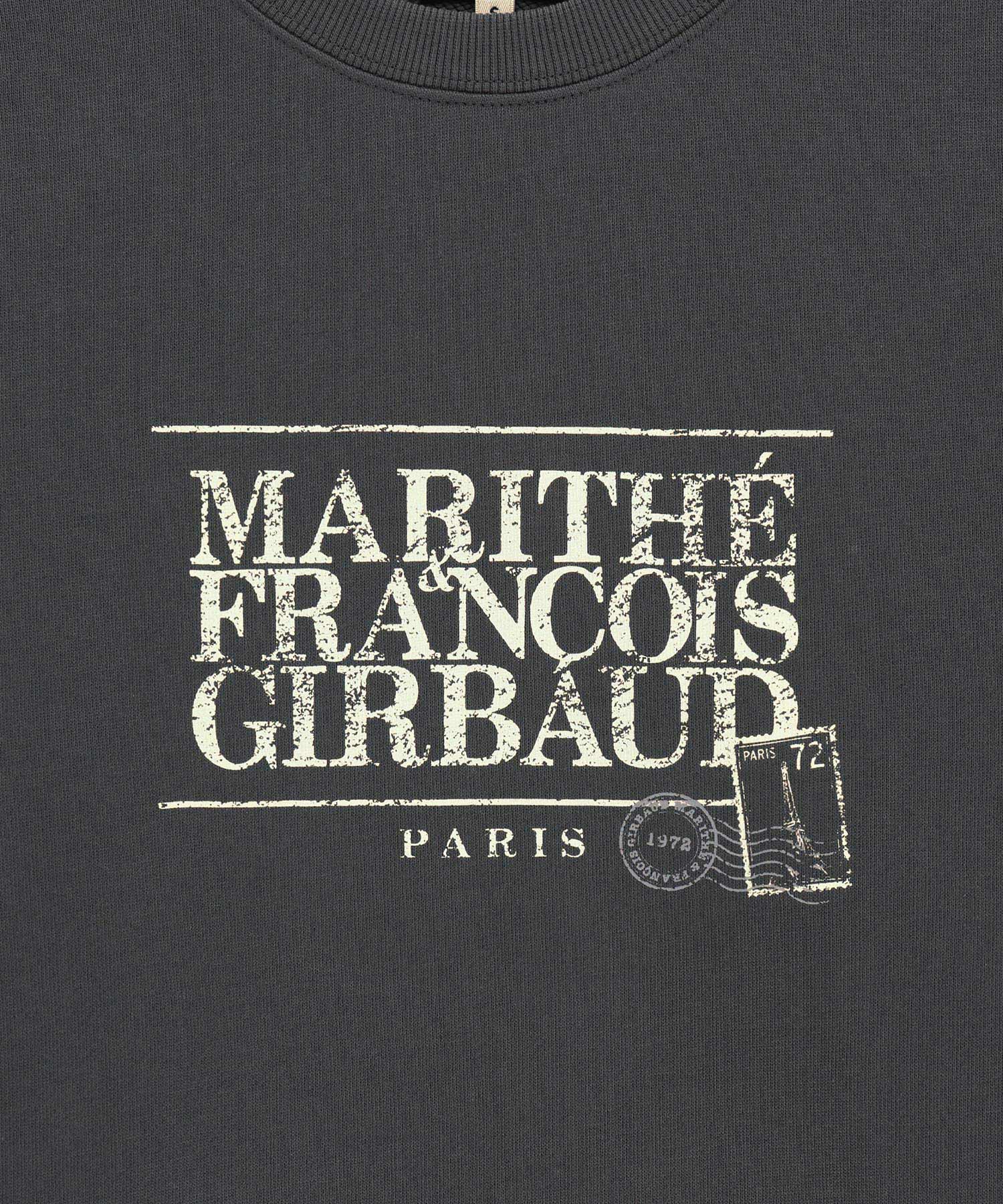 Marithe & Francois Girbaud - Classic Logo Stamp Sweatshirt (Charcoal) product image 4 | TRAB K-Fashion Australia