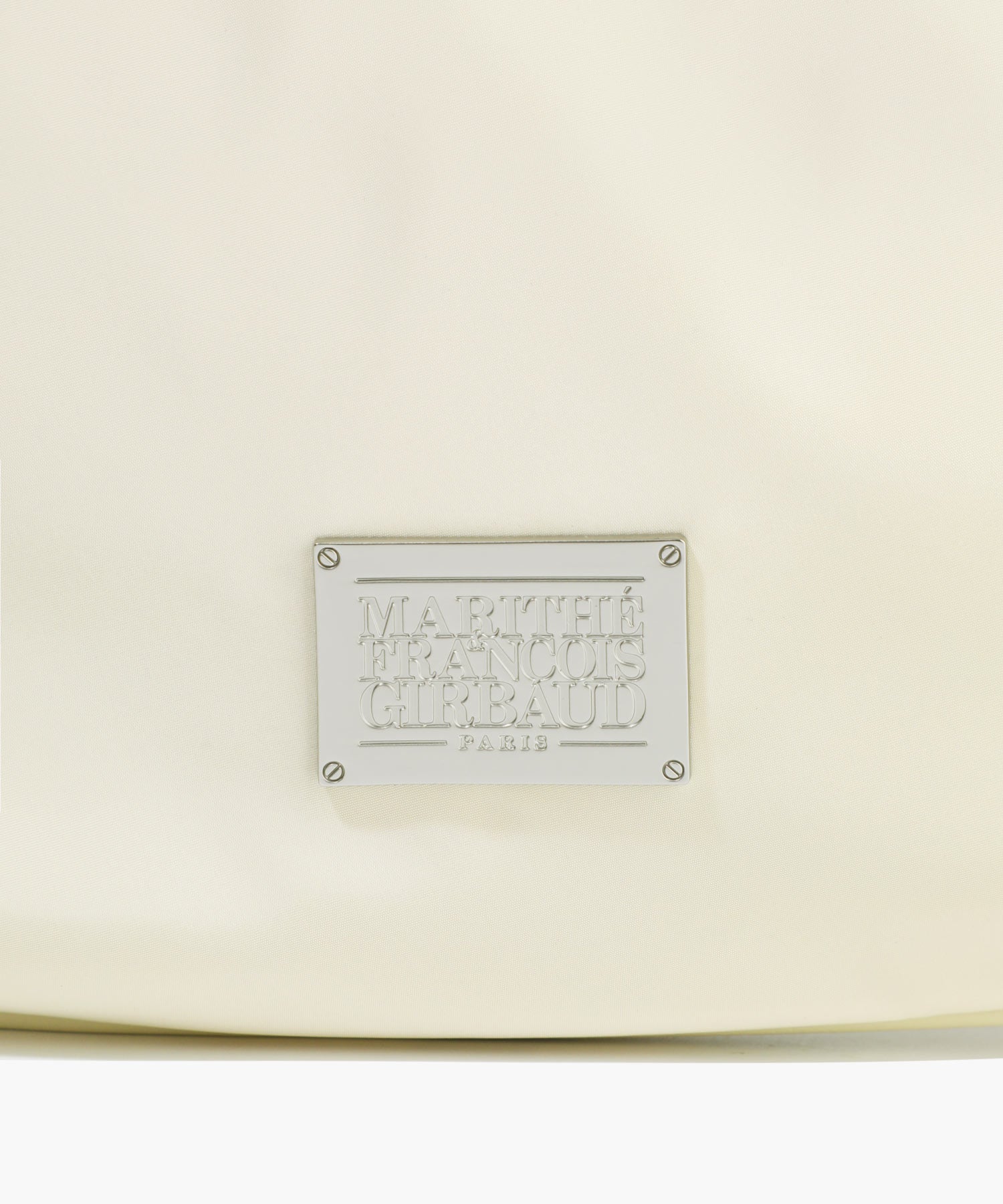 Marithe & Francois Girbaud - Classic Logo Round Shoulder Bag (Light Beige) product image 4 | TRAB K-Fashion Australia