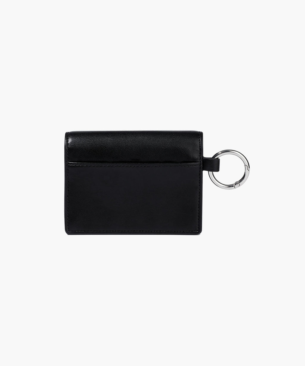 Marithe & Francois Girbaud - Regular Logo Keyring Wallet (Black) product image 4 | TRAB K-Fashion Australia