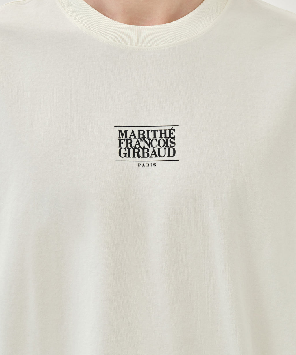 Marithe & Francois Girbaud - Sorona Cool Small Classic Logo Sleeveless (Ivory) product image 4 | TRAB K-Fashion Australia