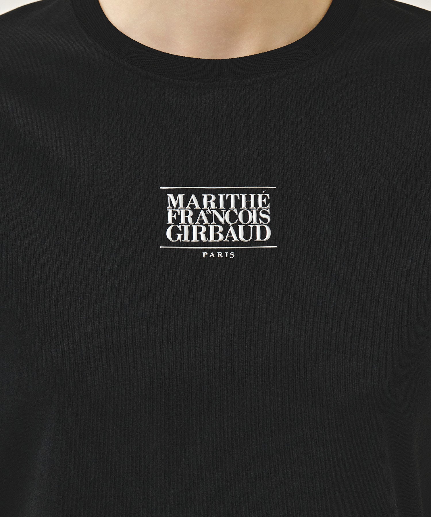 Marithe & Francois Girbaud - Small Classic Logo Tee (Black) product image 4 | TRAB K-Fashion Australia