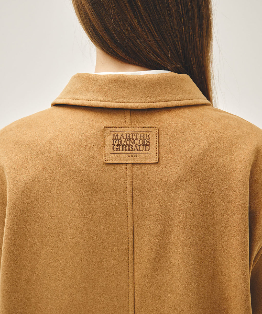 Marithe & Francois Girbaud - Faux Suede Collar Jacket (Camel) product image 4 | TRAB K-Fashion Australia