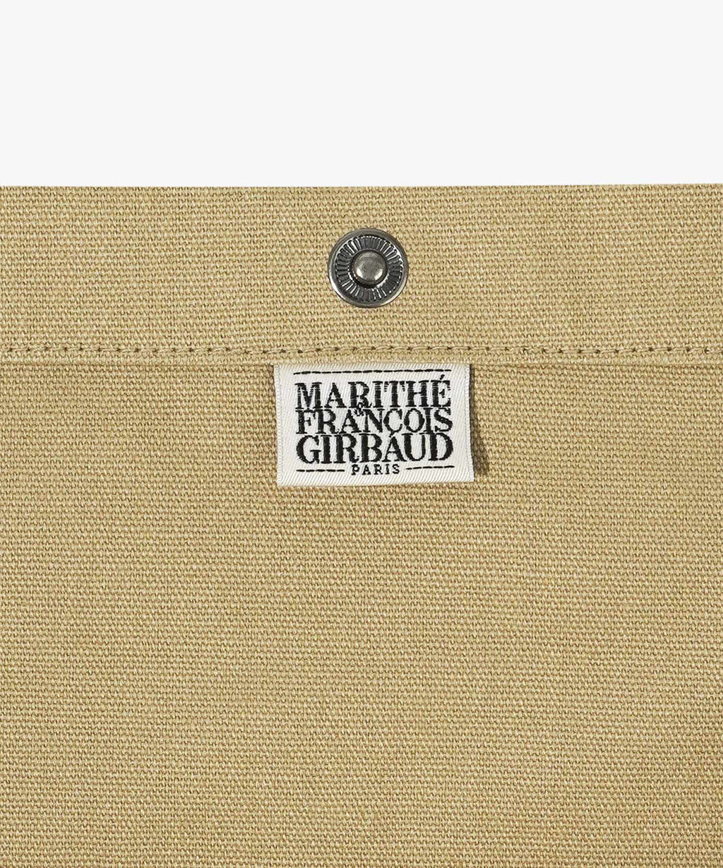 Marithe & Francois Girbaud - Flower Classic Logo One Shoulder Eco Bag (Dark Beige) product image 4 | TRAB K-Fashion Australia