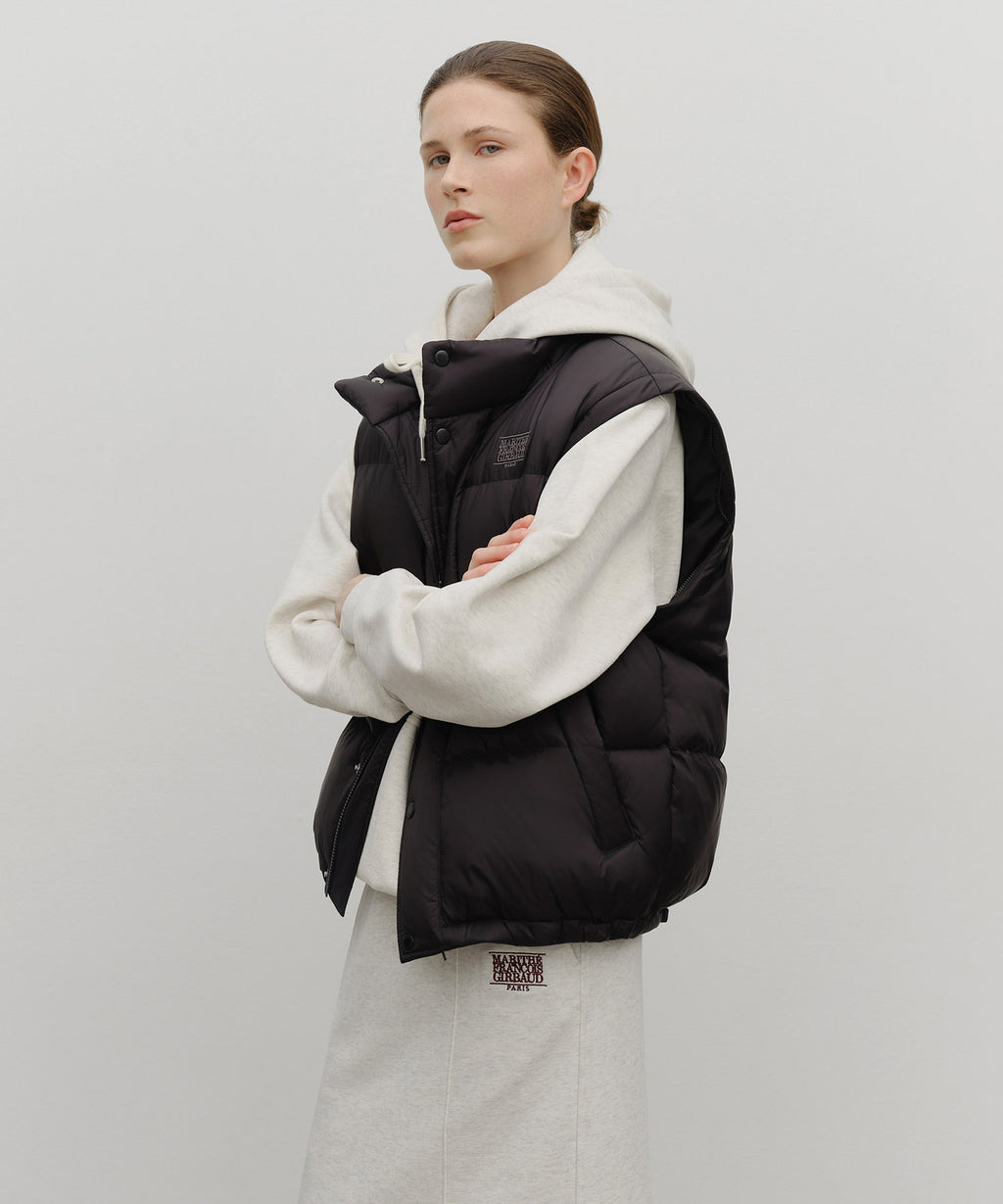Marithe & Francois Girbaud - Detatchable Down Jacket (Black) product image 5 | TRAB K-Fashion Australia
