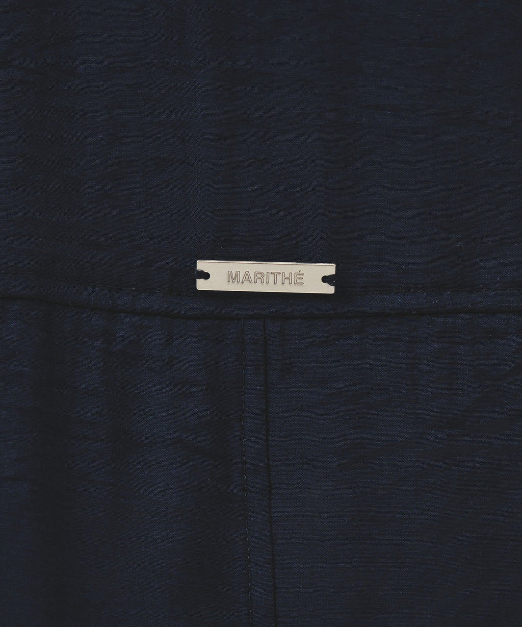 Marithe & Francois Girbaud - Crop Sheer Jacket (Navy) product image 4 | TRAB K-Fashion Australia