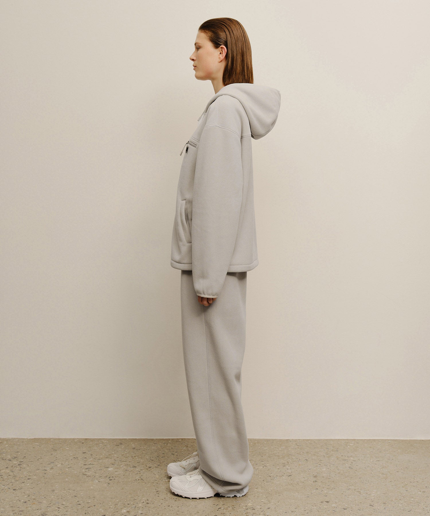 Marithe & Francois Girbaud - Marithe Sport Fleece Pants (Light Gray) product image 4 | TRAB K-Fashion Australia