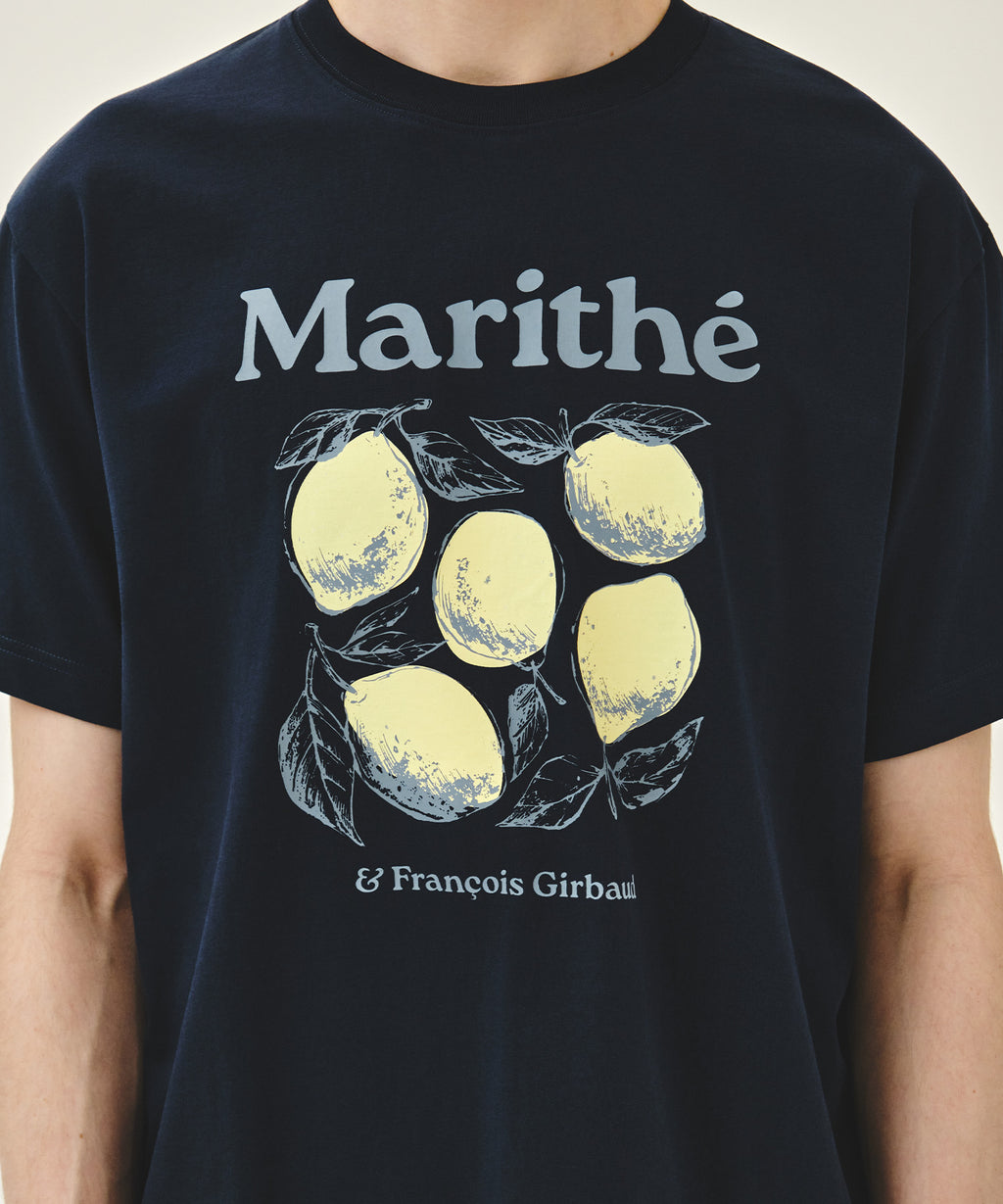 Marithe & Francois Girbaud - Aerocool Lemon Graphic Tee (Navy) product image 4 | TRAB K-Fashion Australia