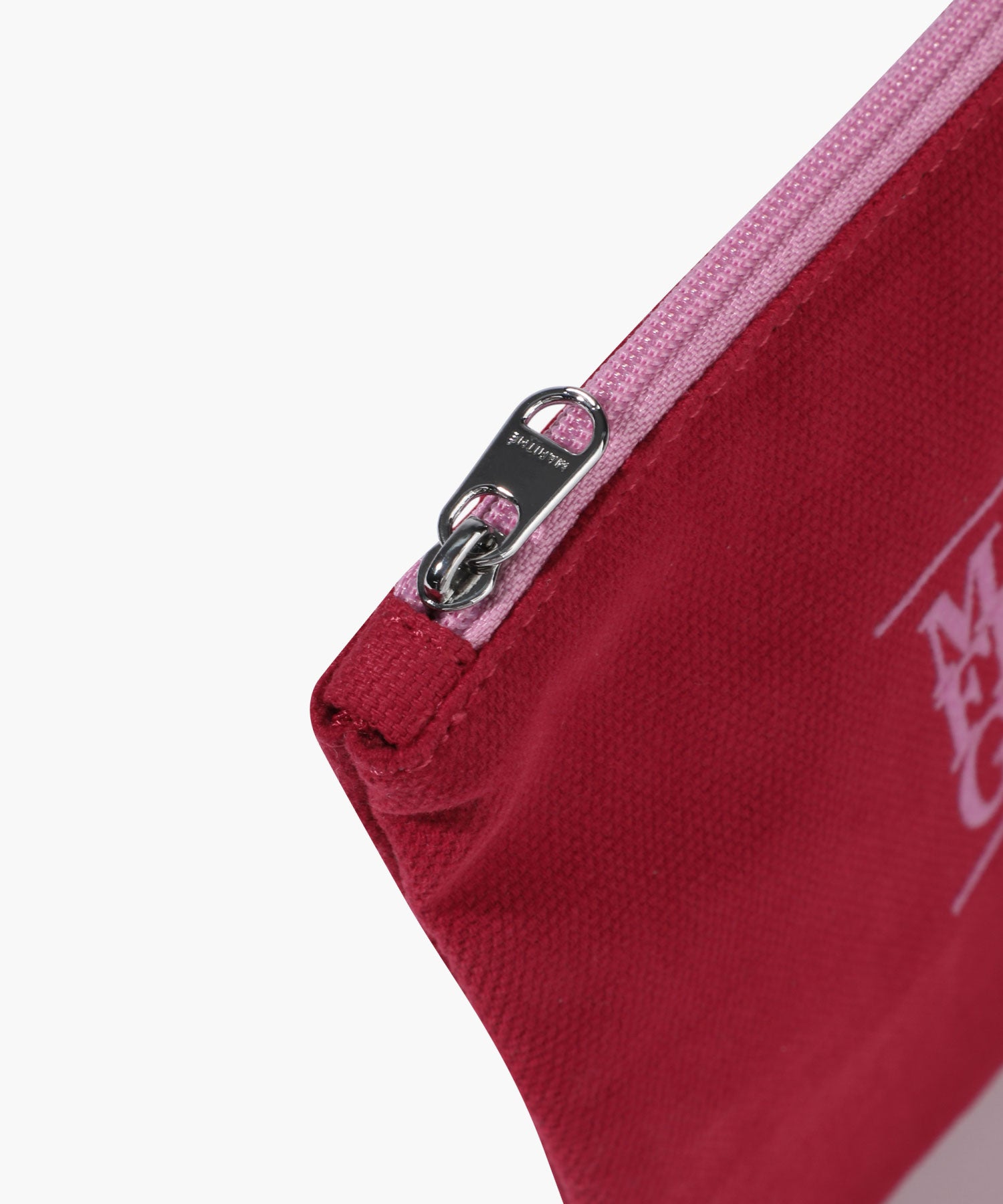 Marithe & Francois Girbaud - Classic Logo Color Cotton Pouch (Red) product image 4 | TRAB K-Fashion Australia