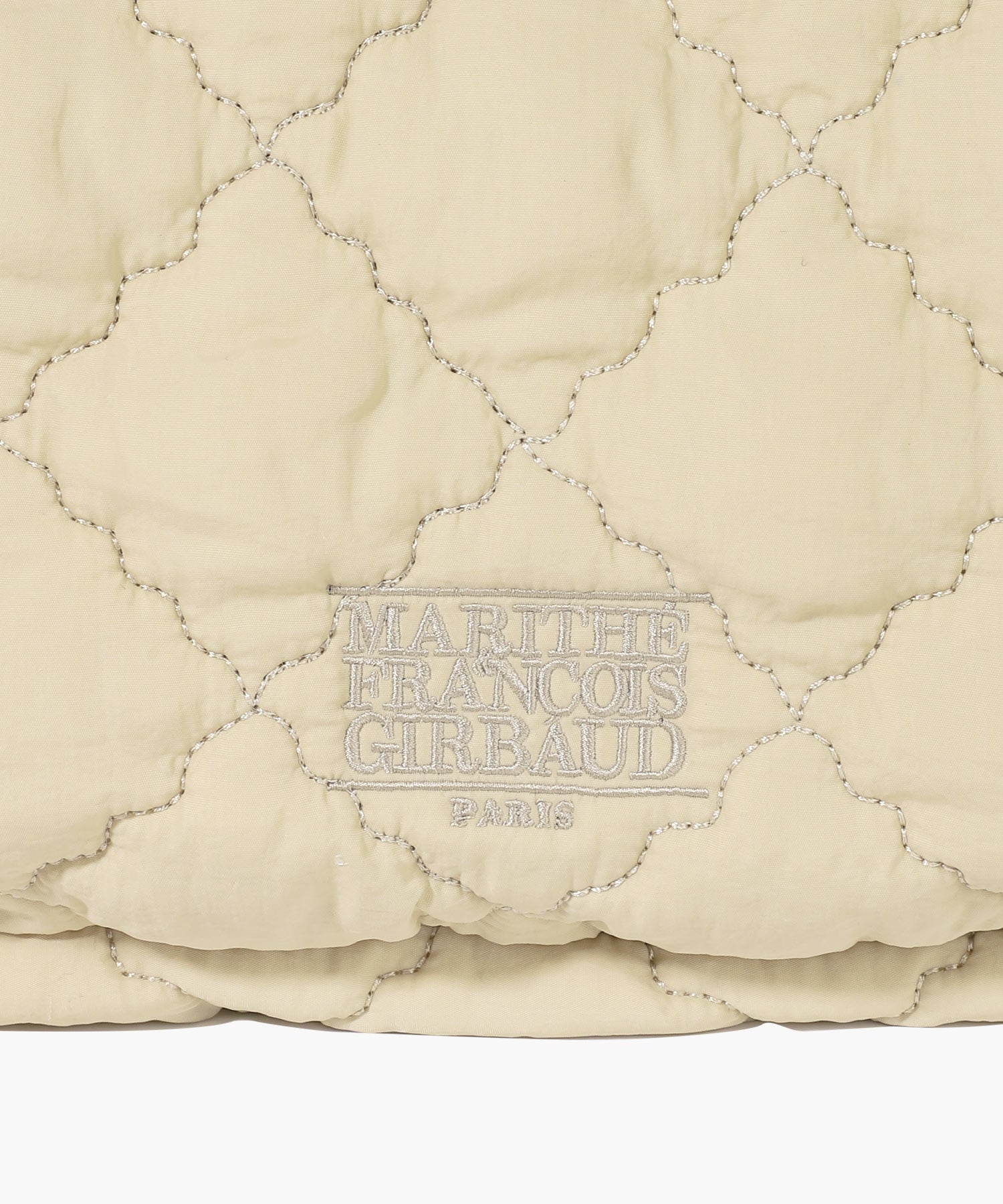 Marithe & Francois Girbaud - Classic Logo Padding Cross Bag (Beige) product image 6 | TRAB K-Fashion Australia