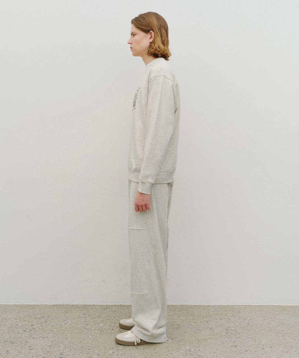 Marithe & Francois Girbaud - Classic Logo Sweat Pants (Oatmeal) product image 10 | TRAB K-Fashion Australia
