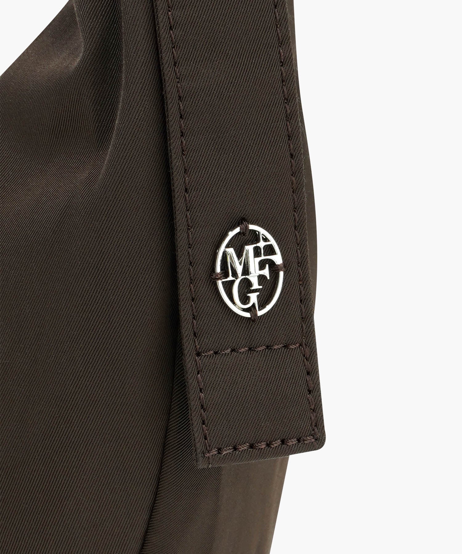 Marithe & Francois Girbaud - Classic Logo Deep Hobo Cross Bag (Brown) product image 4 | TRAB K-Fashion Australia