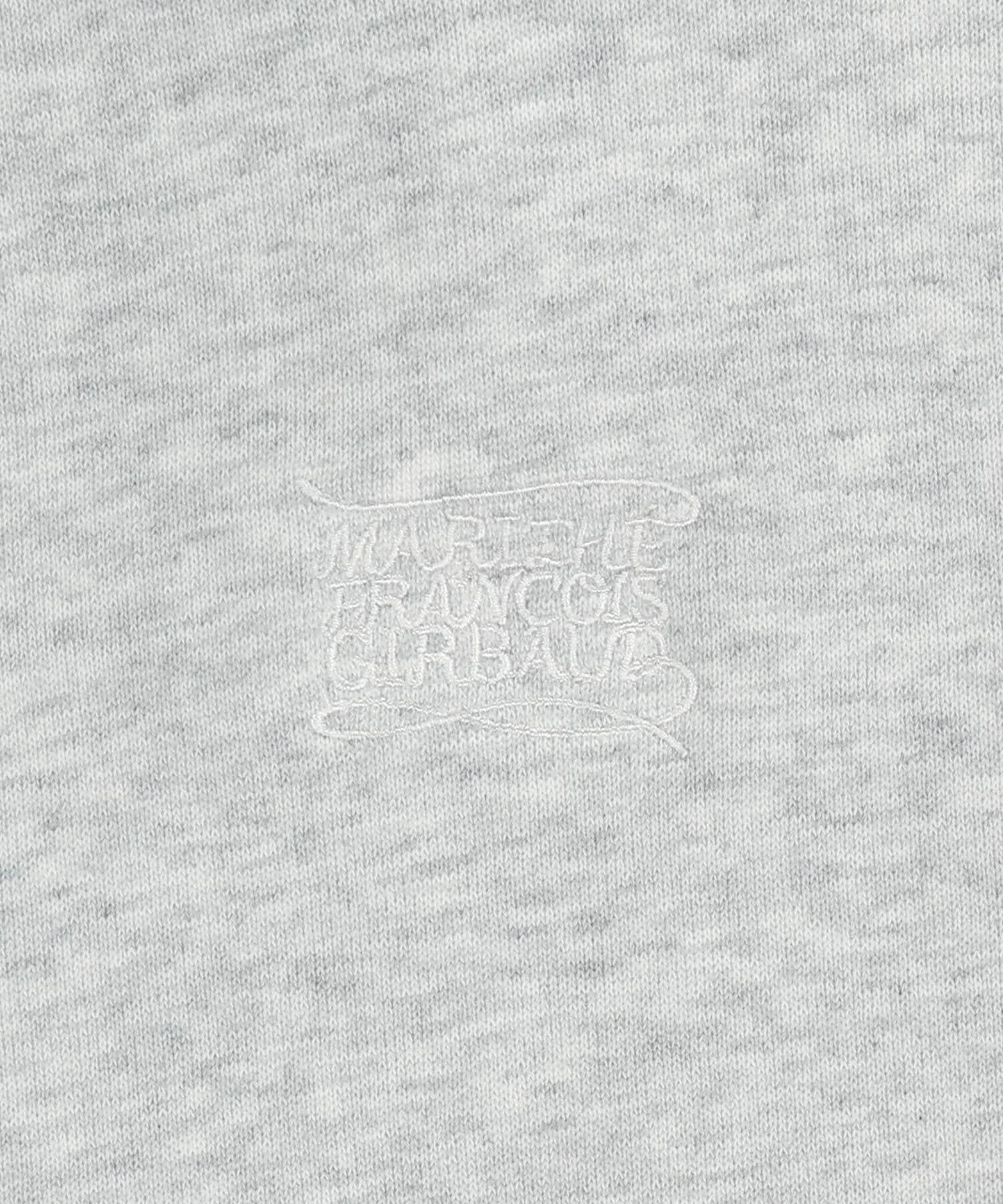 Marithe & Francois Girbaud - Drawing Classic Logo Crop Hoodie (Light Heather Gray) product image 4 | TRAB K-Fashion Australia
