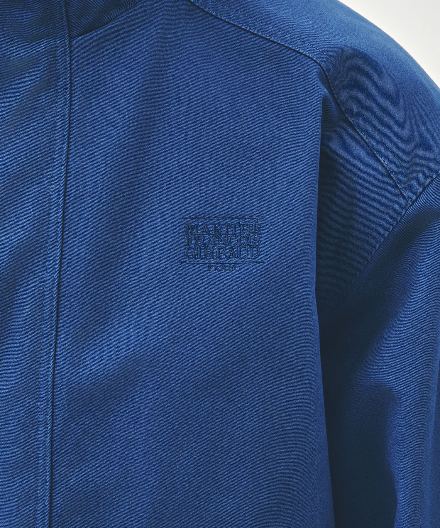 Marithe & Francois Girbaud - Basic Harrington Jacket (Blue) product image 4 | TRAB K-Fashion Australia