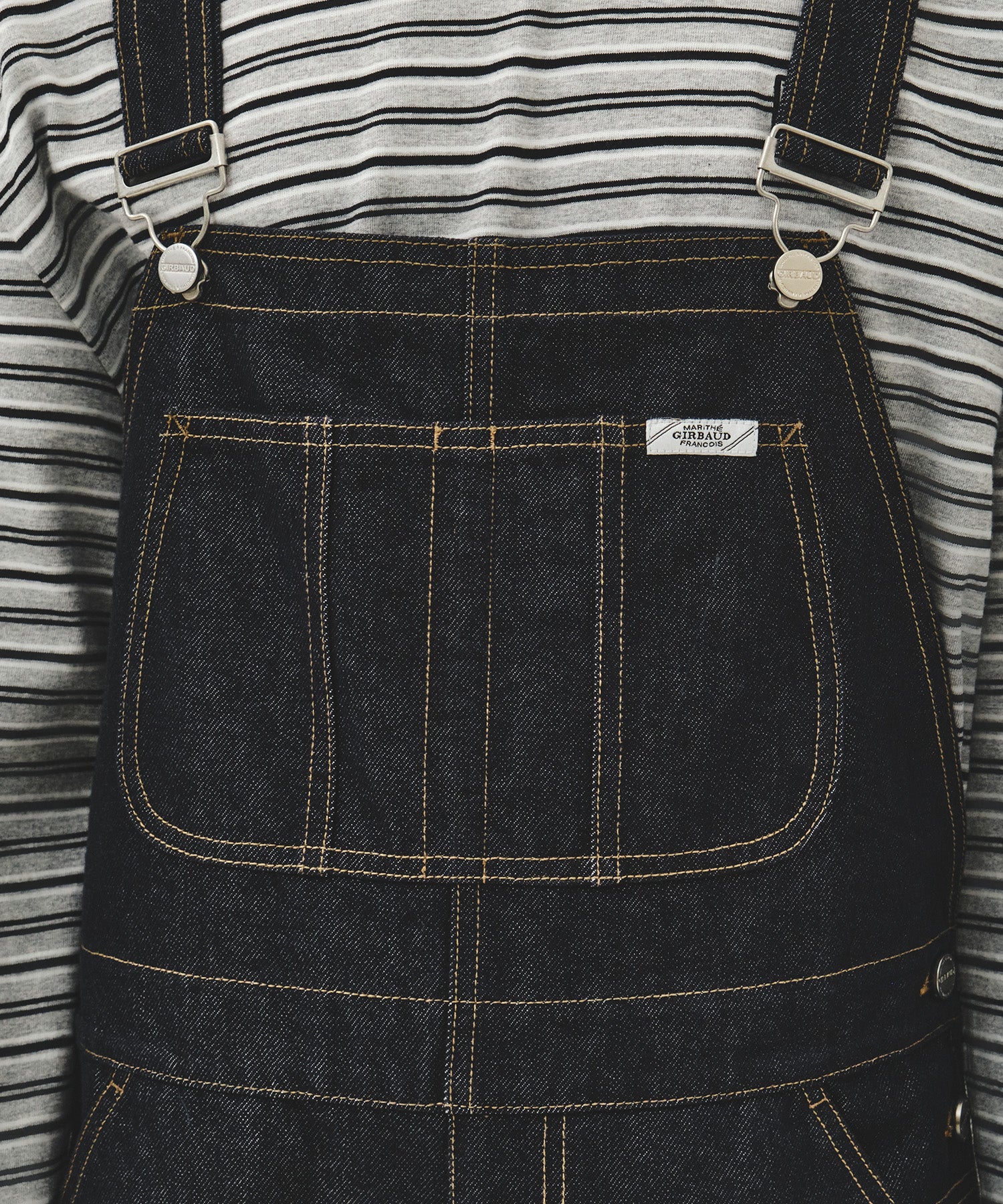 Marithe & Francois Girbaud - Denim Overall Pants (Indigo) product image 4 | TRAB K-Fashion Australia