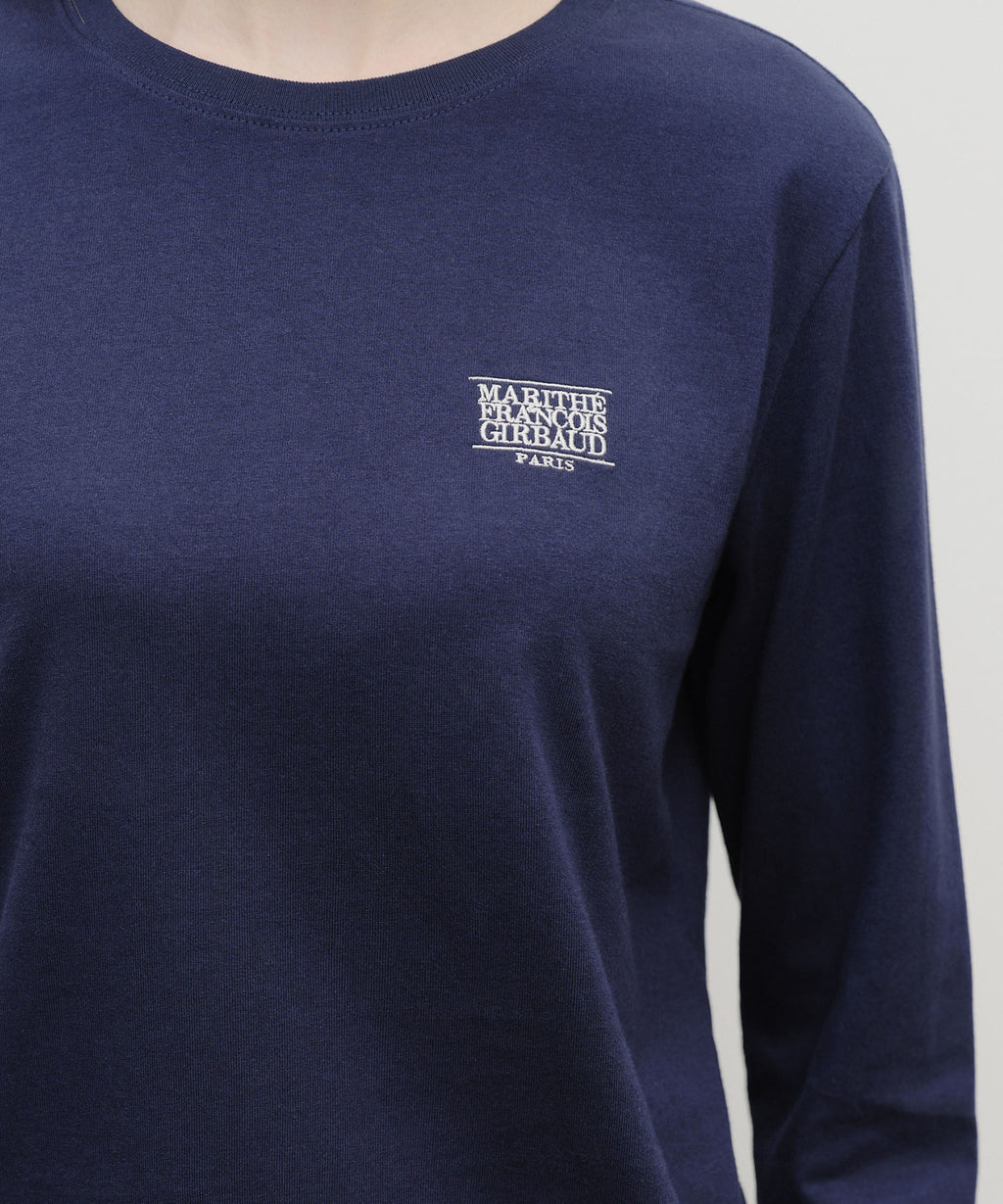 Marithe & Francois Girbaud - Classic Logo Long Sleeve (Navy) product image 4 | TRAB K-Fashion Australia