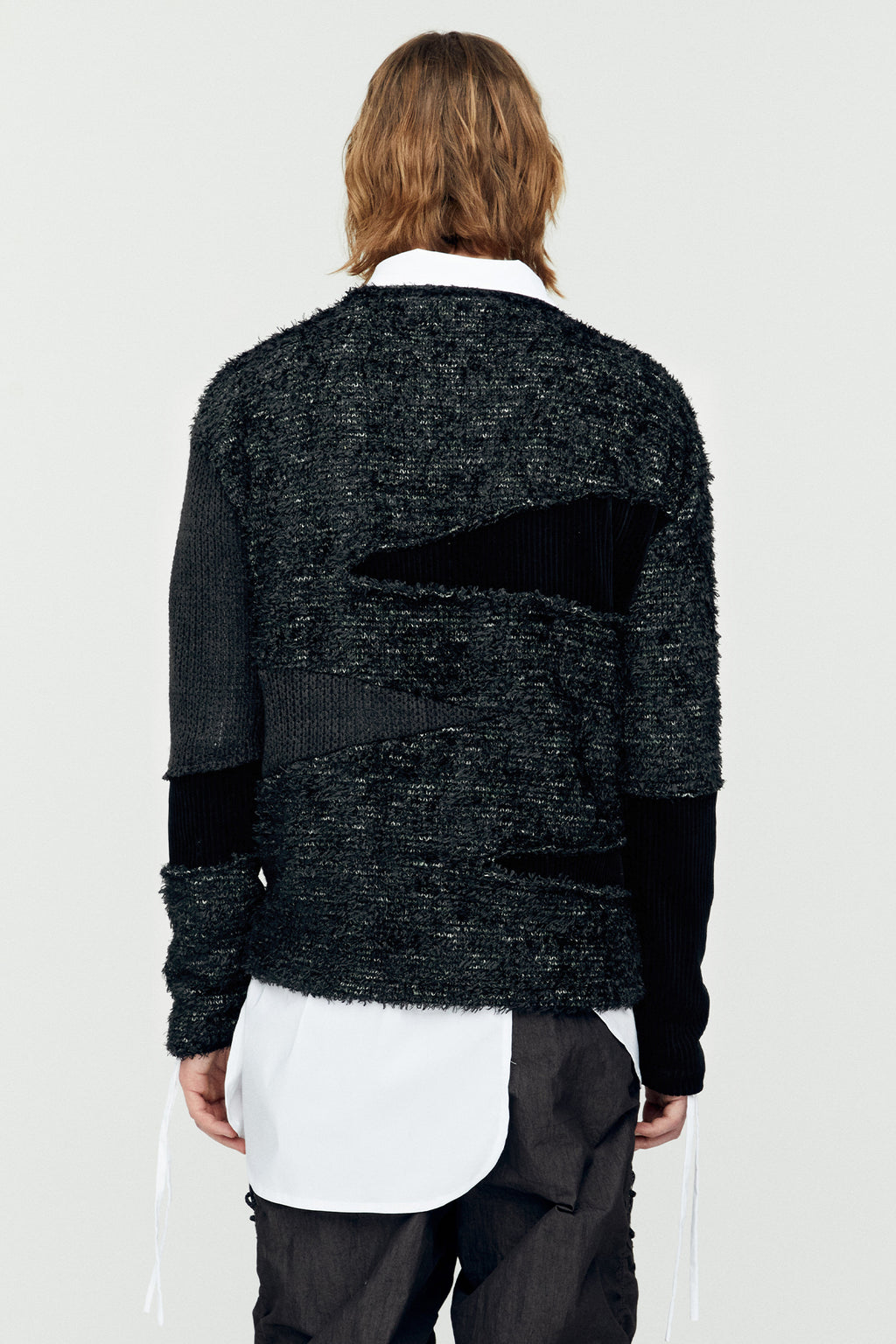 Andersson Bell - Ghillie Color Block Sweater (Black) product image 2 | TRAB K-Fashion Australia