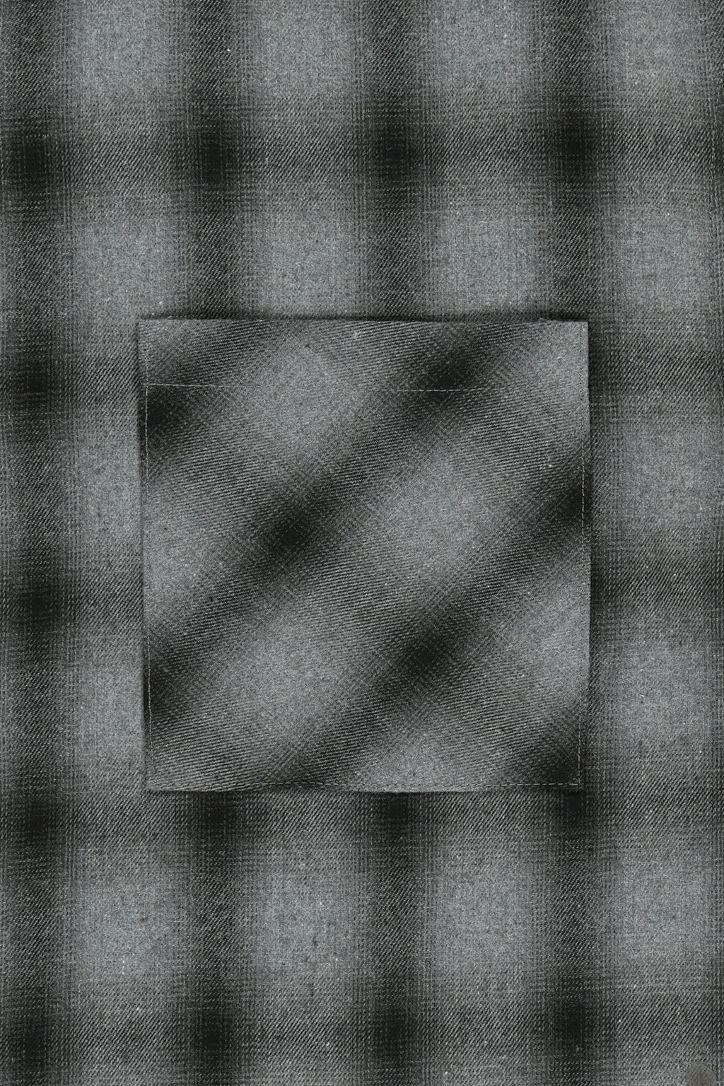 Matin Kim - Paint Effect Flannel Check Shirt (Grey) product image 4 | TRAB K-Fashion Australia