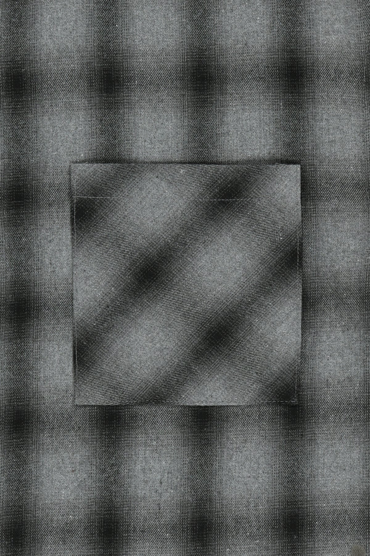 Matin Kim - Paint Effect Flannel Check Shirt (Grey) product image 4 | TRAB K-Fashion Australia
