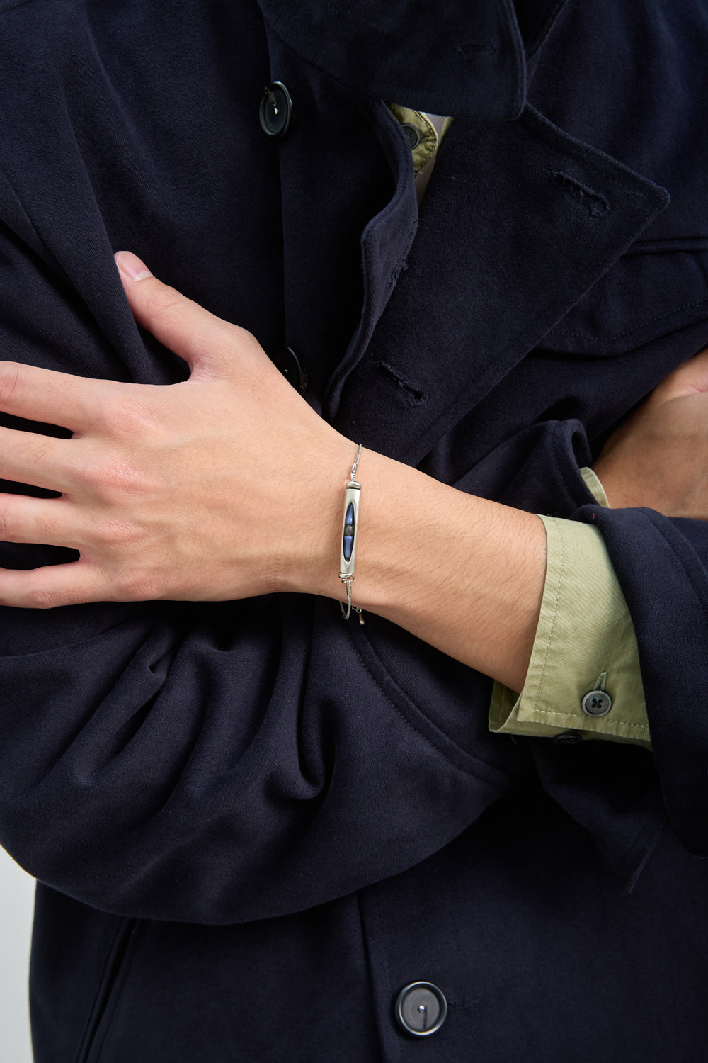 Hatchingroom - Cylinder Bracelet Blue (OC) product image 6 | TRAB K-Fashion Australia
