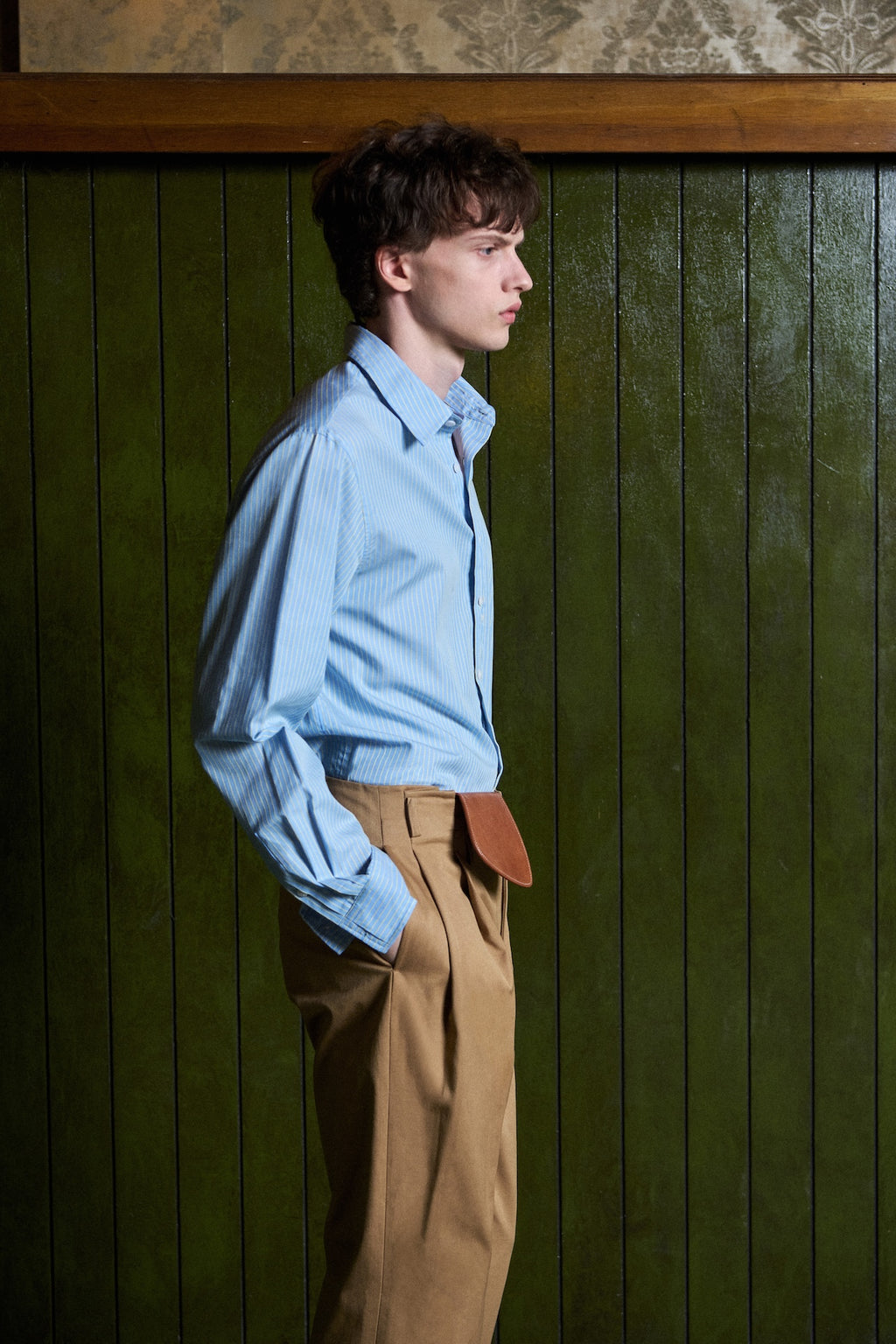 STU - Extra Button Shirt (Sky Blue) product image 16 | TRAB K-Fashion Australia