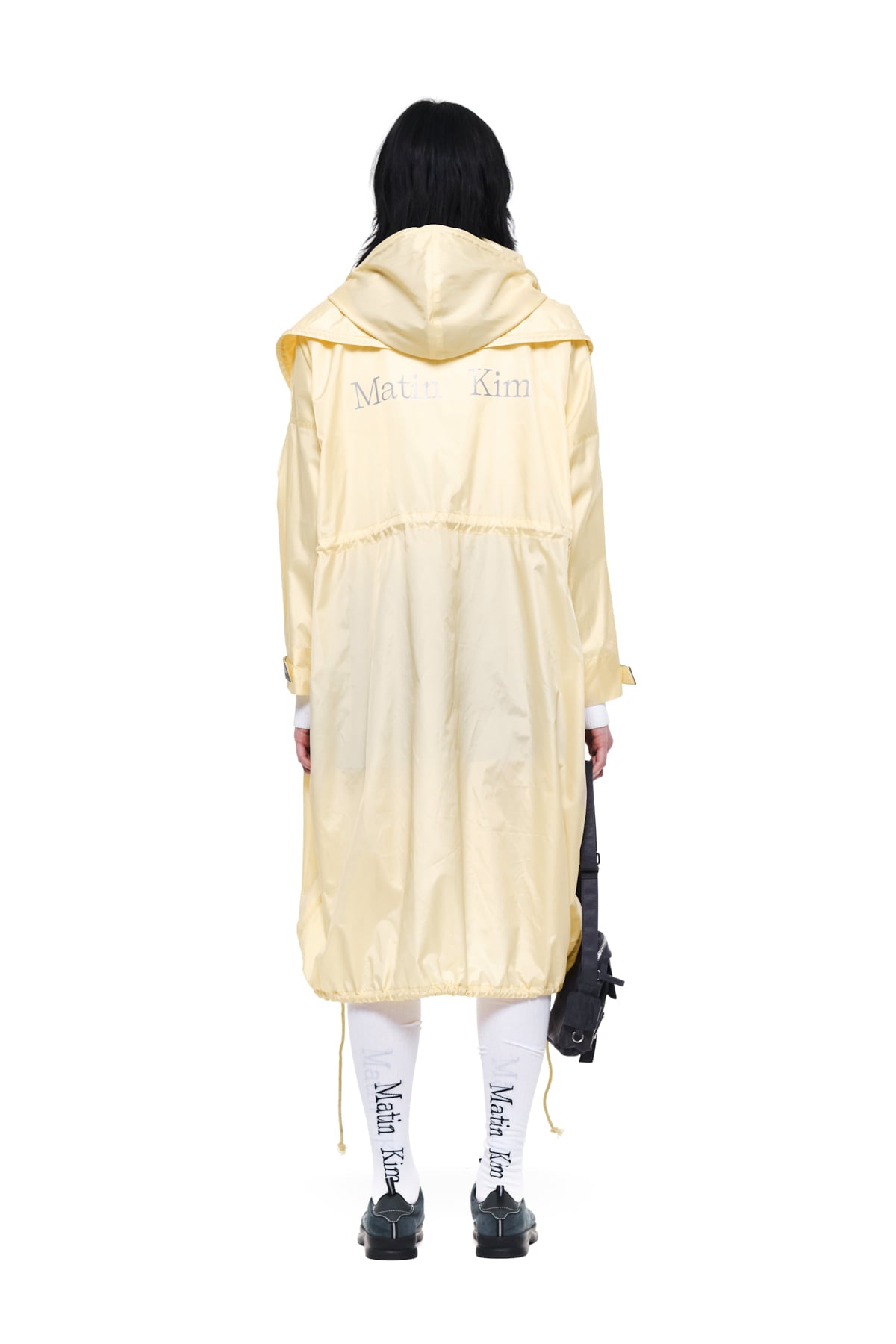 Matin Kim - City Breeze Maxi Windbreaker (Beige) product image 7 | TRAB K-Fashion Australia