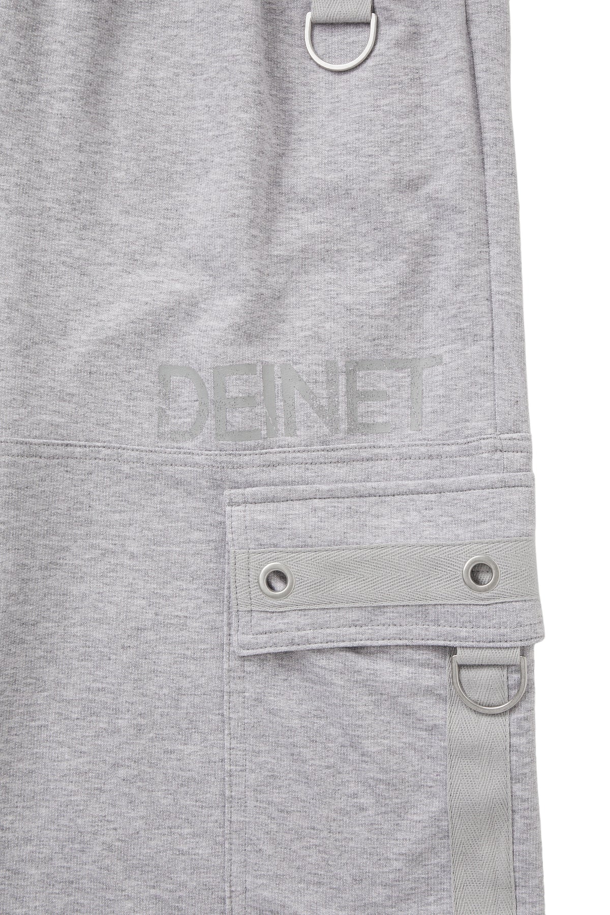 Deinet - Metal Detail Sweat Pants (Melange Grey) product image 7 | TRAB K-Fashion Australia