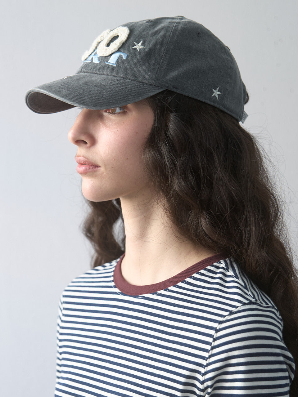 Kijun - Art 30 Cap (Charcoal) product image 2 | TRAB K-Fashion Australia