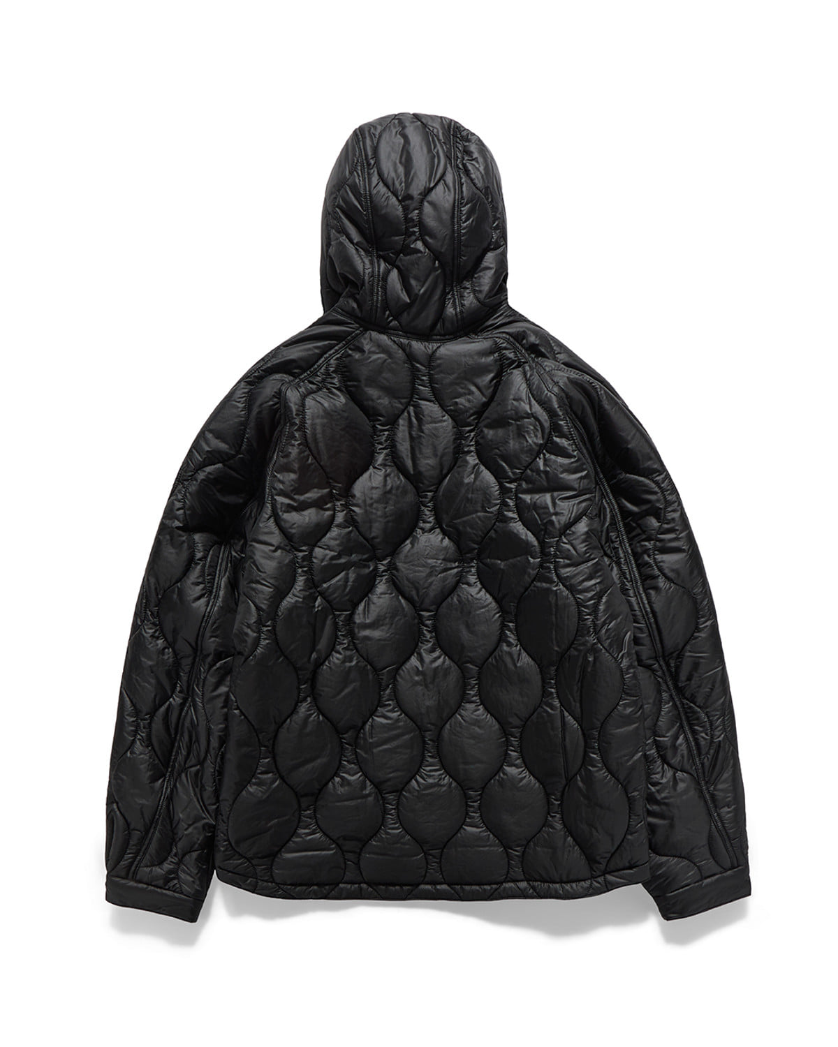 Eastlogue - Deck Hoodie Parka (Quilted Black) product image 7 | TRAB K-Fashion Australia