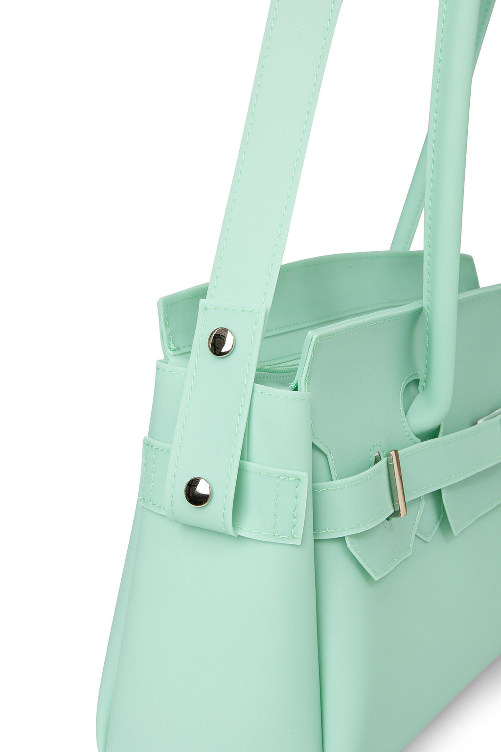 Deinet - [free Card Wallet] Jelly Two-Way Bag (Mint) product image 8 | TRAB K-Fashion Australia
