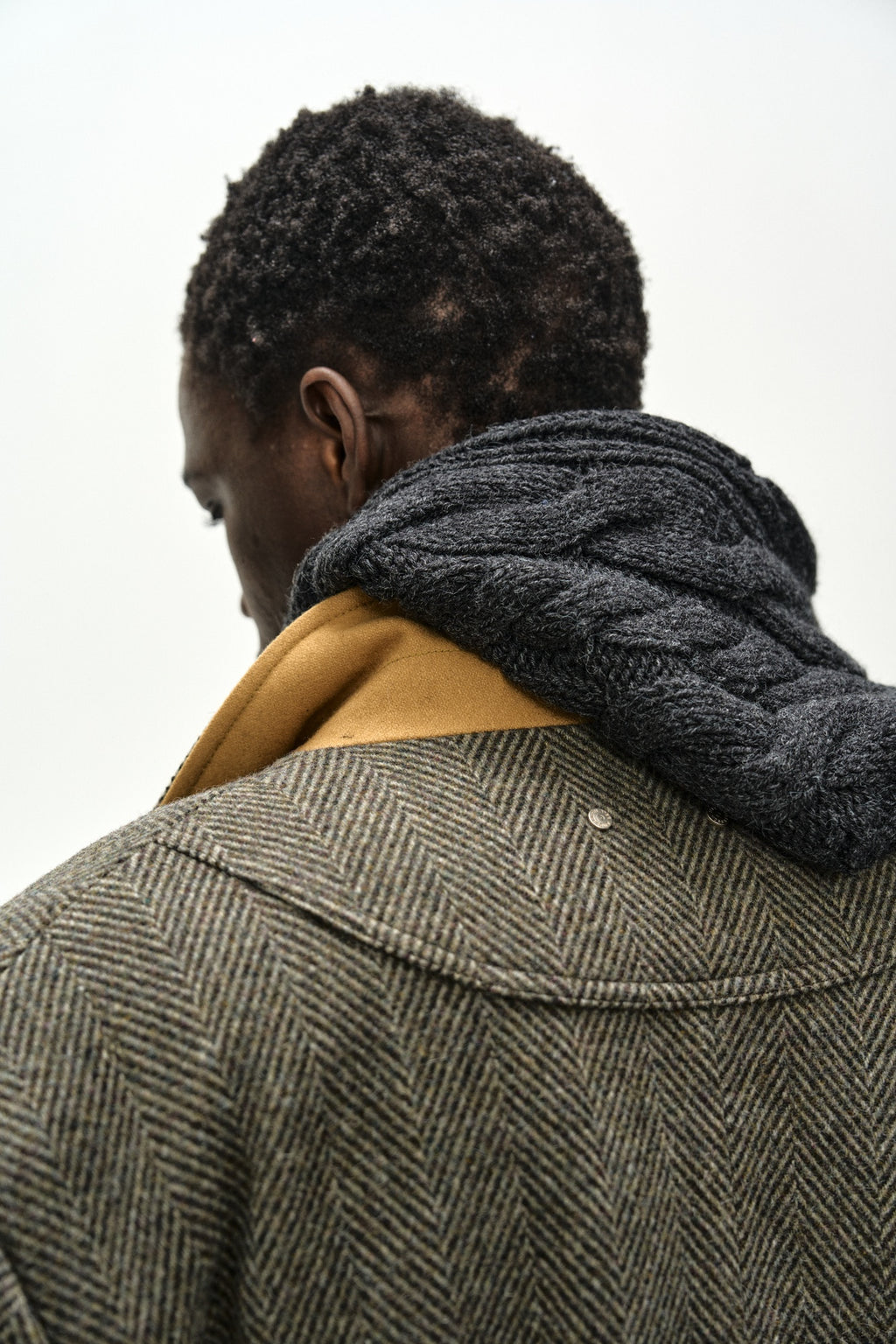 Andersson Bell - Layered Chesterfield Coat (Brown) product image 6 | TRAB K-Fashion Australia