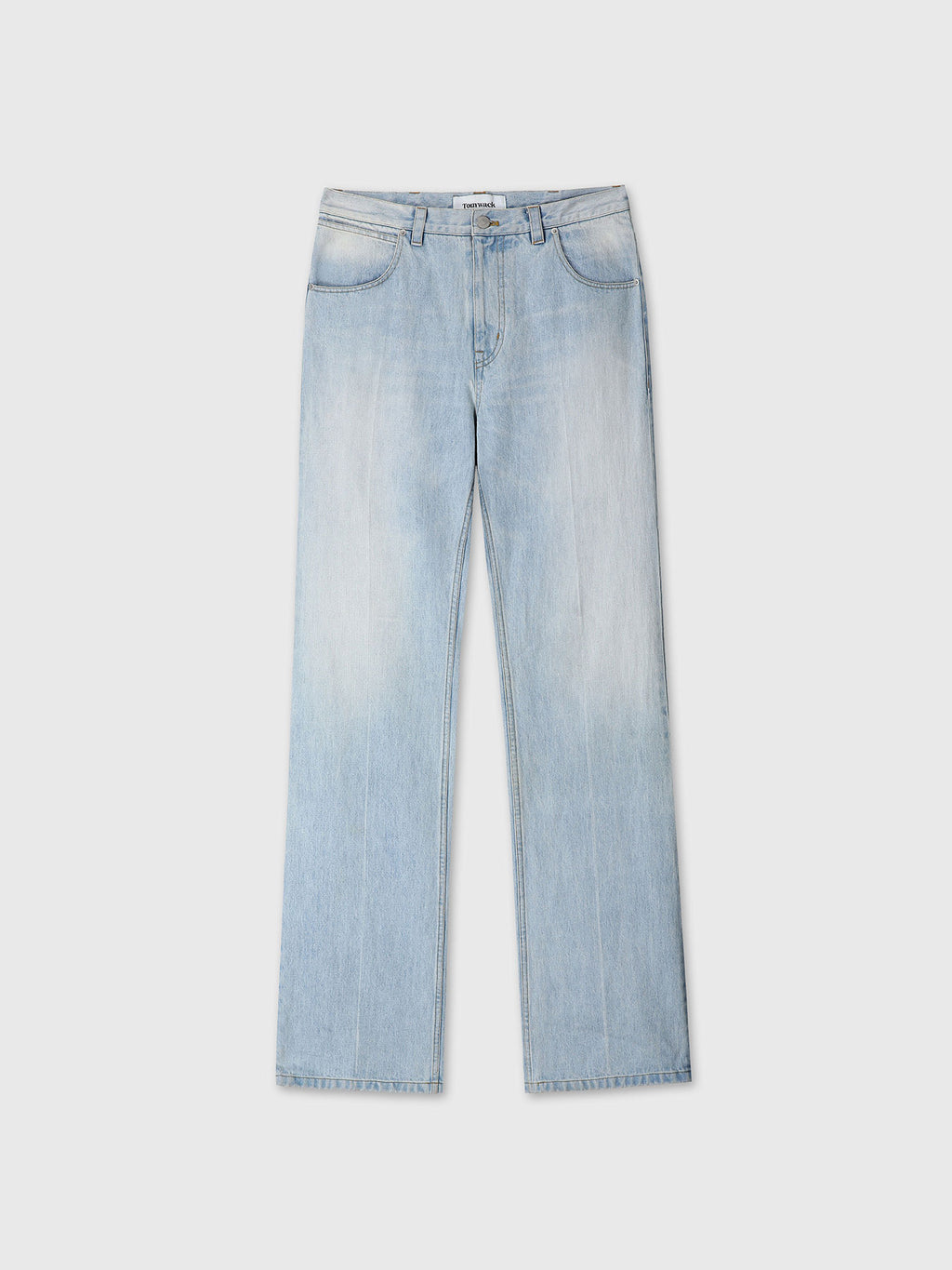 Tonywack - Flared-Leg Denim Jeans (Faded Light Blue) product image 9 | TRAB K-Fashion Australia
