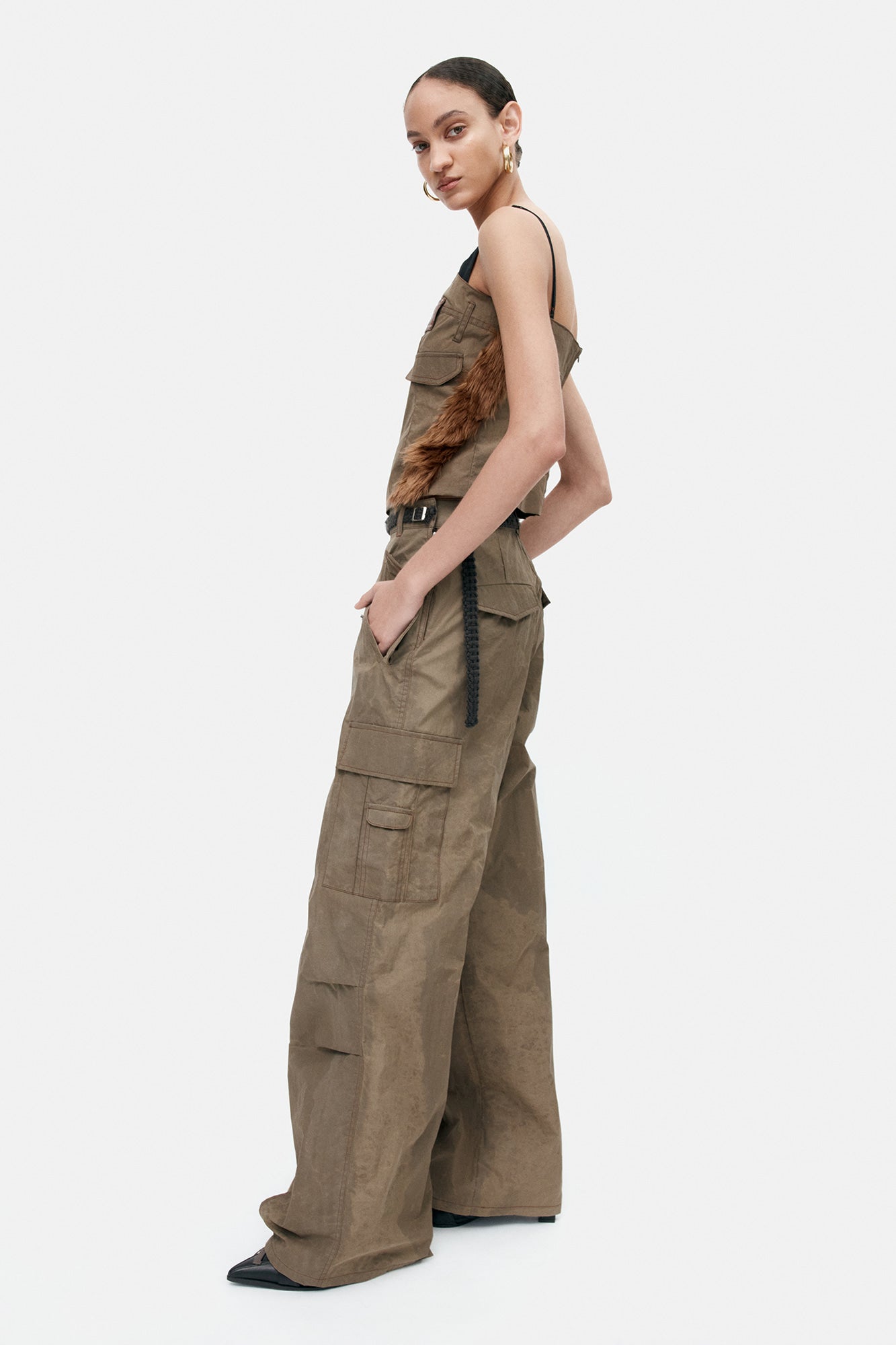 Andersson Bell - Trouser Custom Bustier (Taupe) product image 4 | TRAB K-Fashion Australia