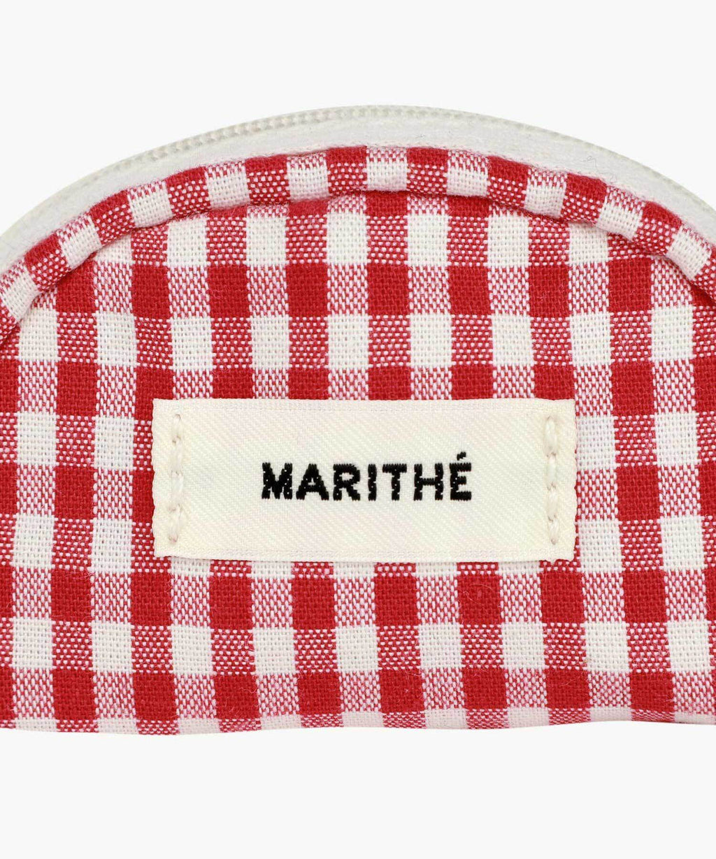 Marithe & Francois Girbaud - Regular Logo Mini Keyring Pouch (Red) product image 4 | TRAB K-Fashion Australia