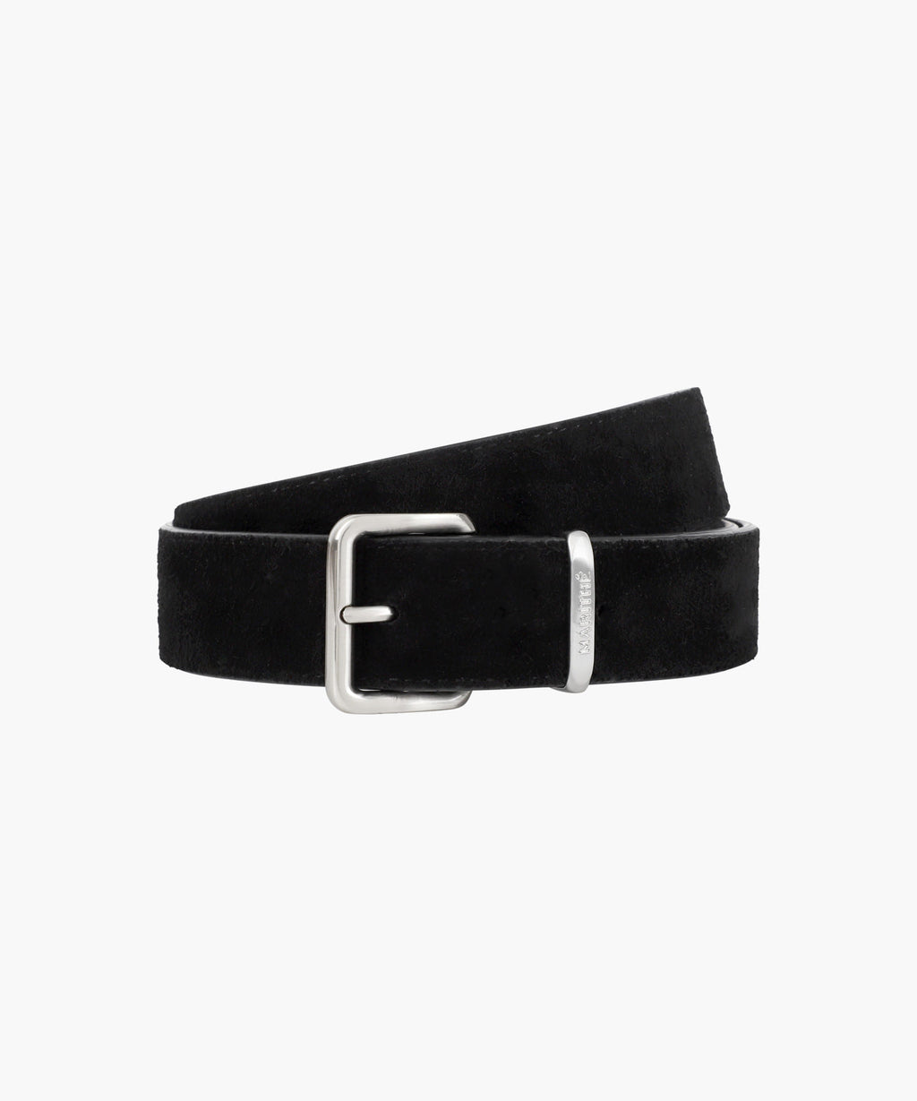 Marithe & Francois Girbaud - Suede Belt (Black) product image 6 | TRAB K-Fashion Australia
