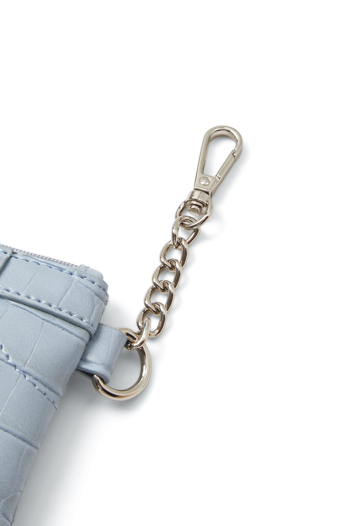 Deinet - Crocodile Pattern Two-Way Bag (Sky Blue) product image 13 | TRAB K-Fashion Australia