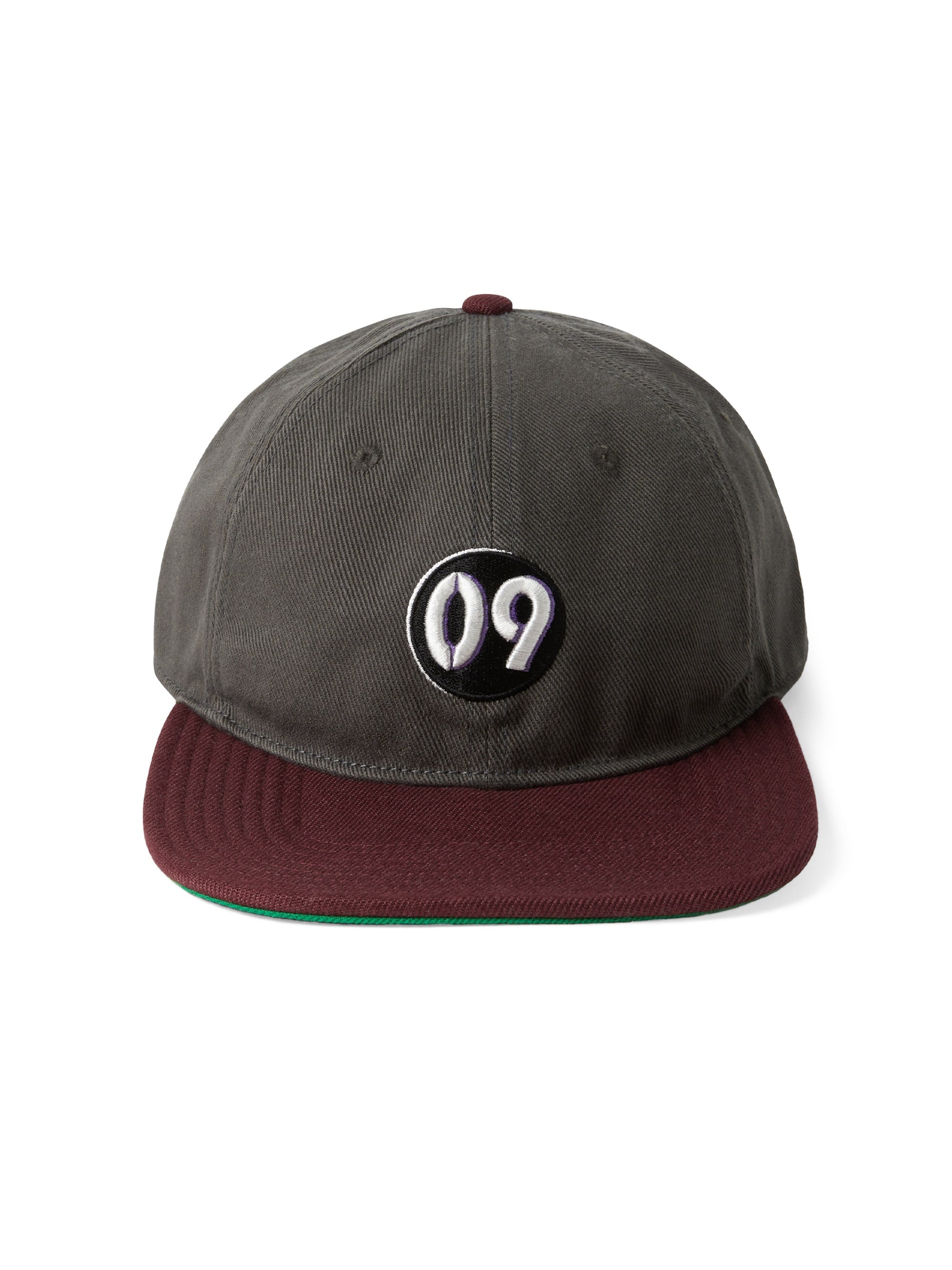 thisisneverthat - 09 Snapback Cap (Charcoal/Burgundy) product image 2 | TRAB K-Fashion Australia