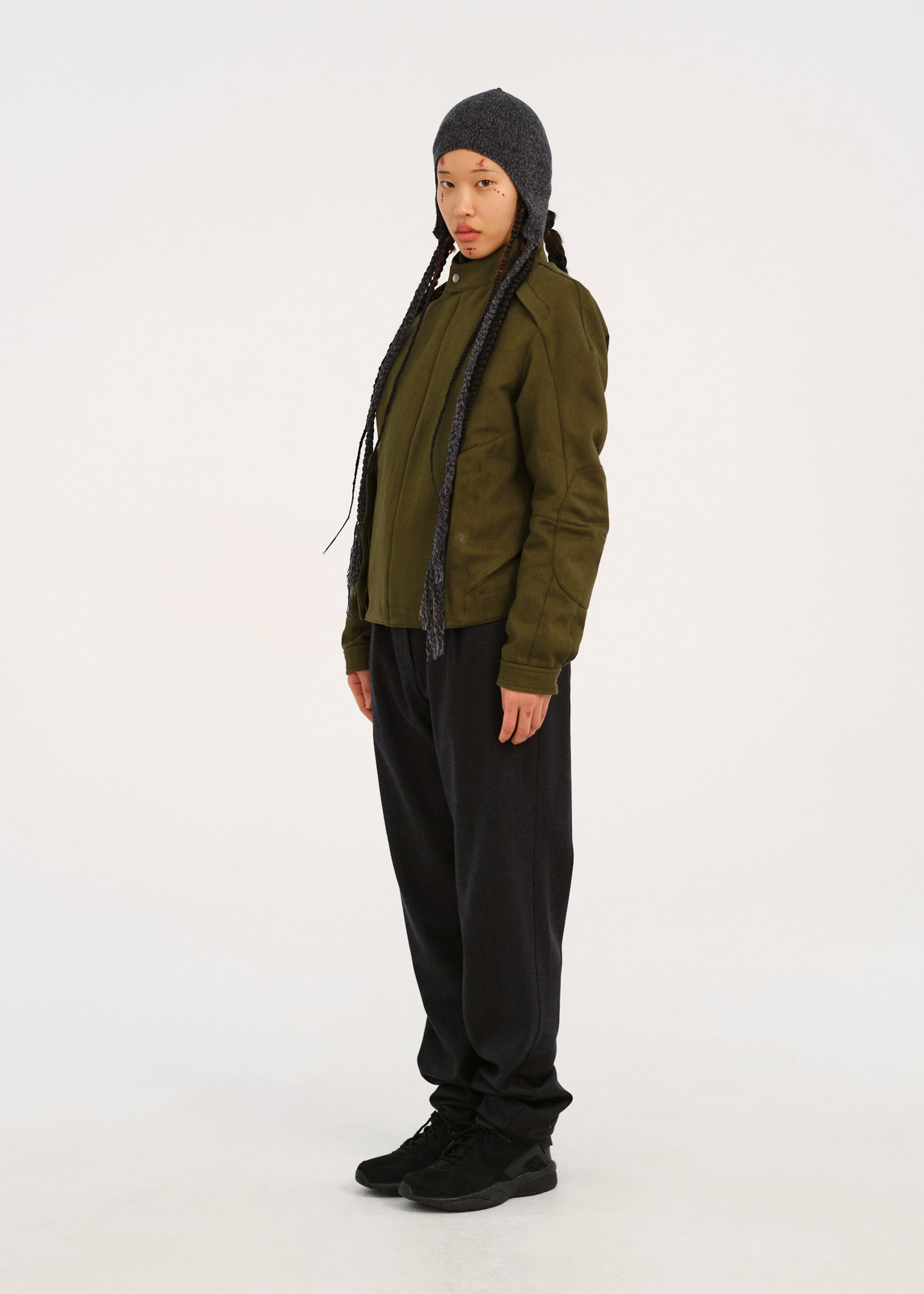 Hyein Seo - Flap Jacket (Khaki) product image 2 | TRAB K-Fashion Australia